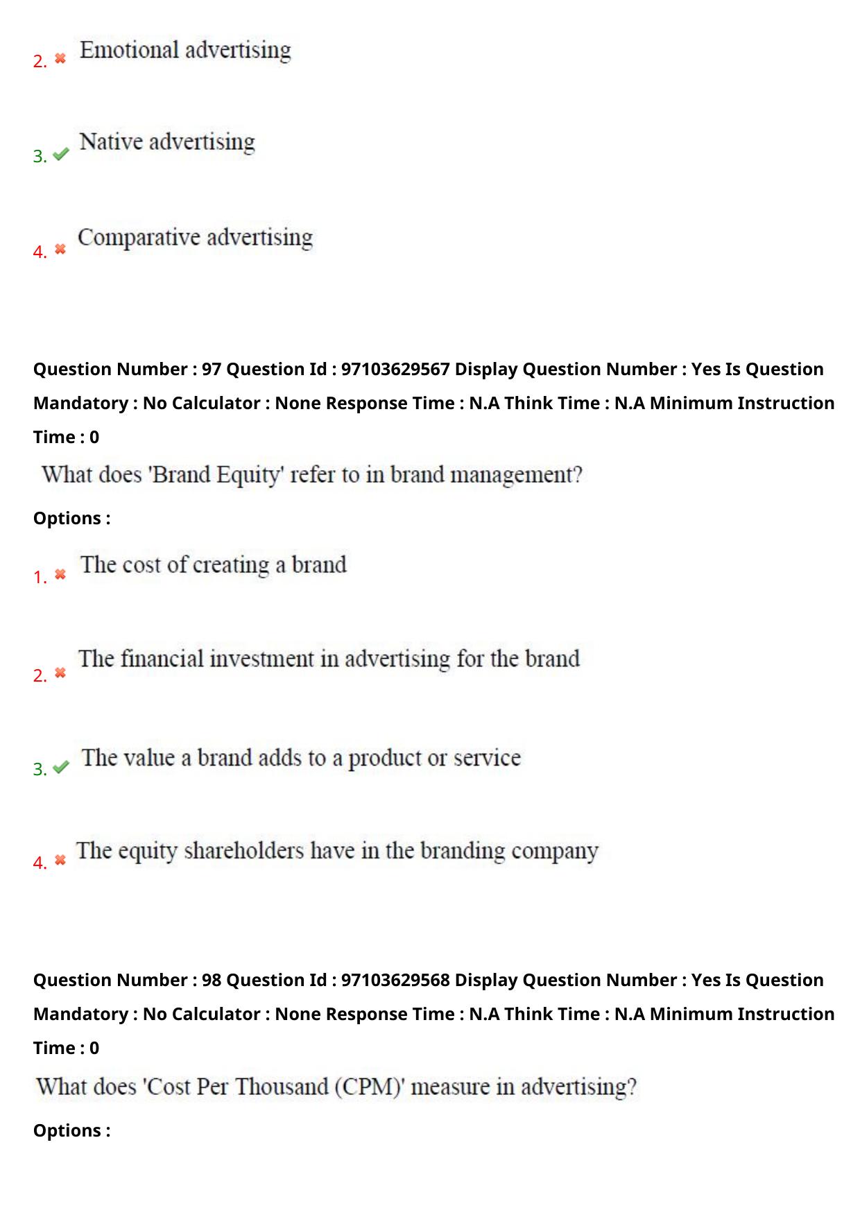 AP RCET 2024 Journalism and Mass Communication Question Paper - Page 61