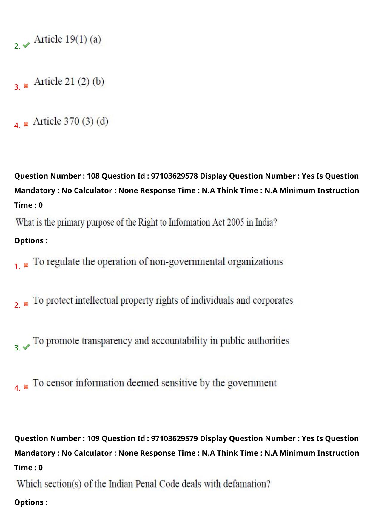 AP RCET 2024 Journalism and Mass Communication Question Paper - Page 67