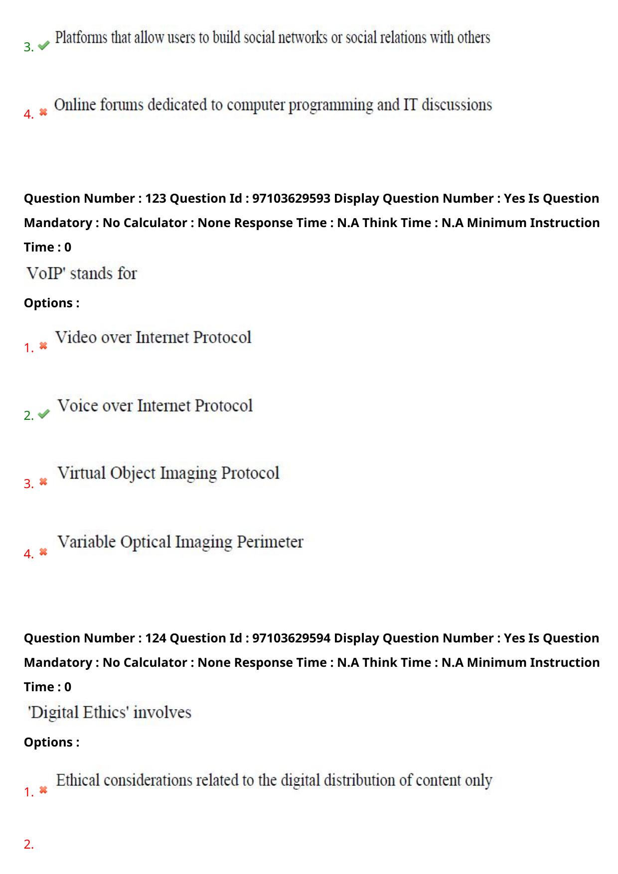 AP RCET 2024 Journalism and Mass Communication Question Paper - Page 75