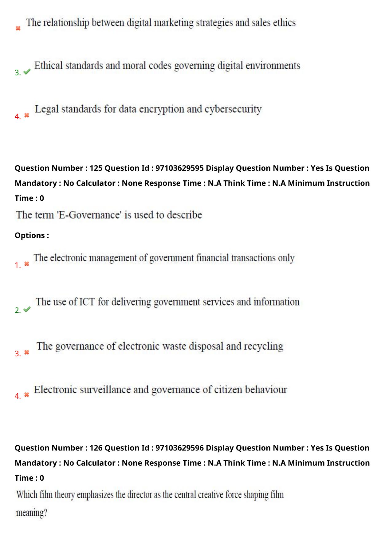 AP RCET 2024 Journalism and Mass Communication Question Paper - Page 76