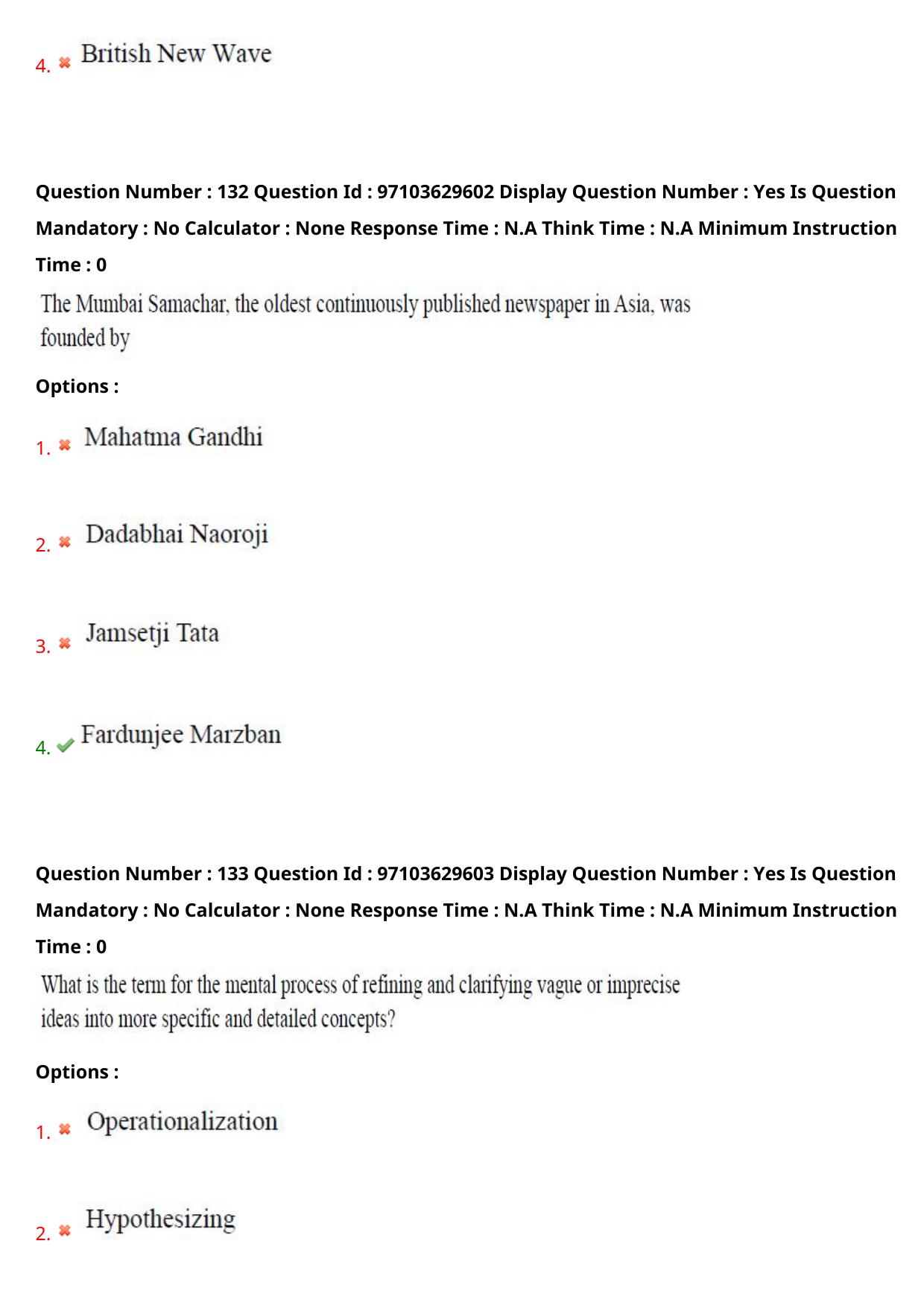 AP RCET 2024 Journalism and Mass Communication Question Paper - Page 80