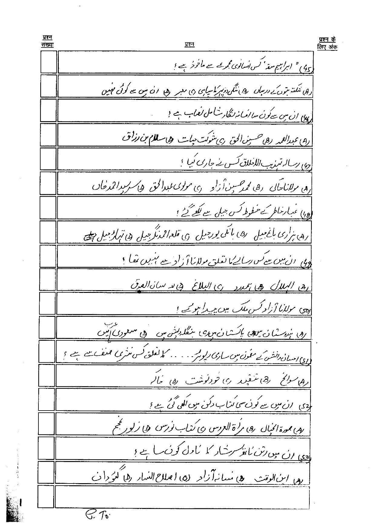 Bihar Board Class 12th Model Paper 2022 - Urdu (I.A & I.Sc & I.Com) (OPT) - Page 8