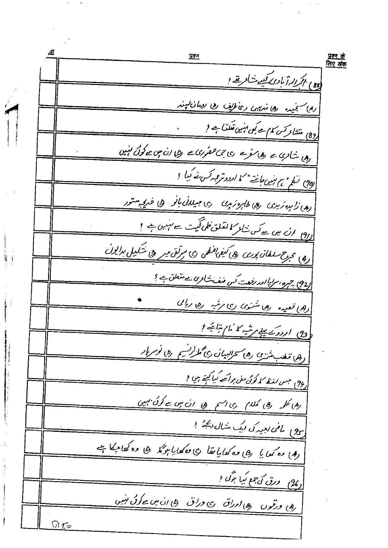 Bihar Board Class 12th Model Paper 2022 - Urdu (I.A & I.Sc & I.Com) (OPT) - Page 13