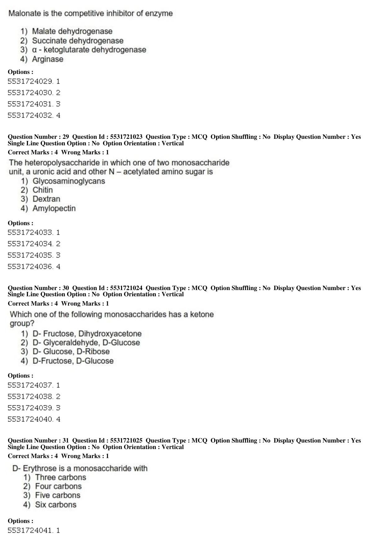 ICAR AIEEA PG 2019 ANIMAL BIOTECHNOLOGY Question Paper - Page 10