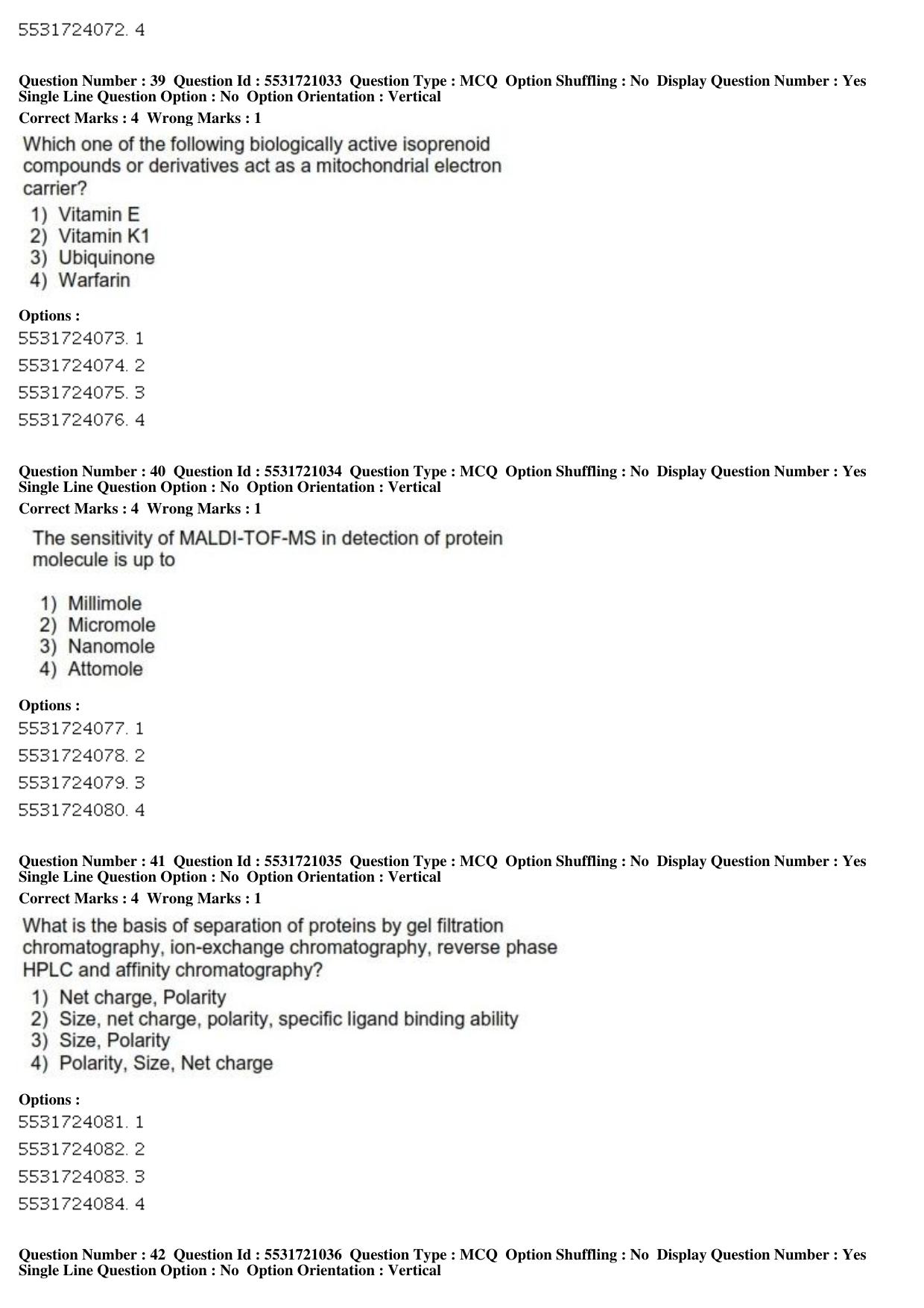 ICAR AIEEA PG 2019 ANIMAL BIOTECHNOLOGY Question Paper - Page 13