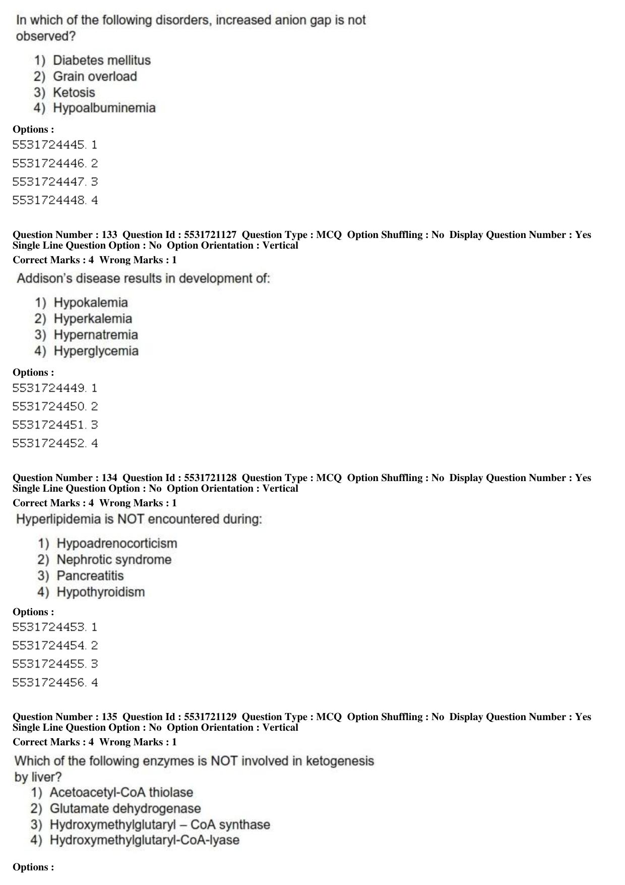 ICAR AIEEA PG 2019 ANIMAL BIOTECHNOLOGY Question Paper - Page 42