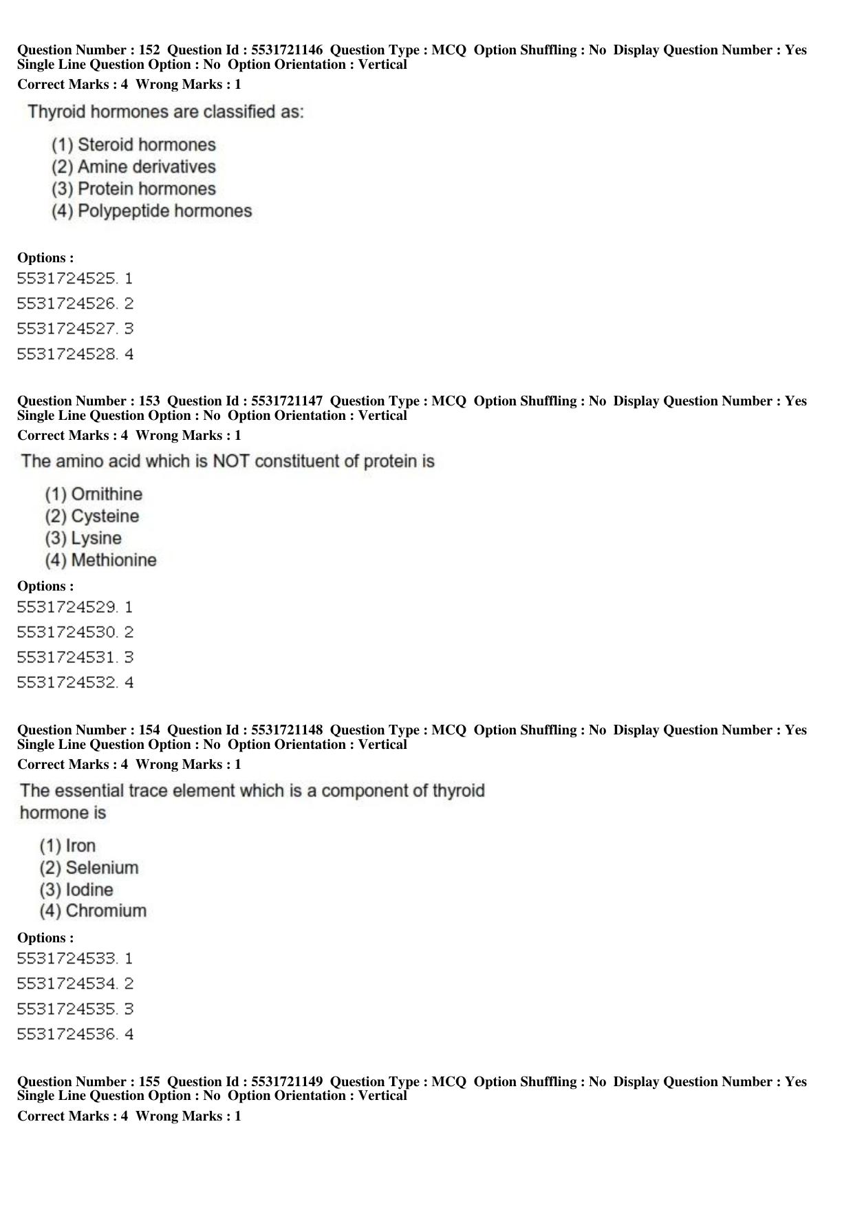 ICAR AIEEA PG 2019 ANIMAL BIOTECHNOLOGY Question Paper - Page 48
