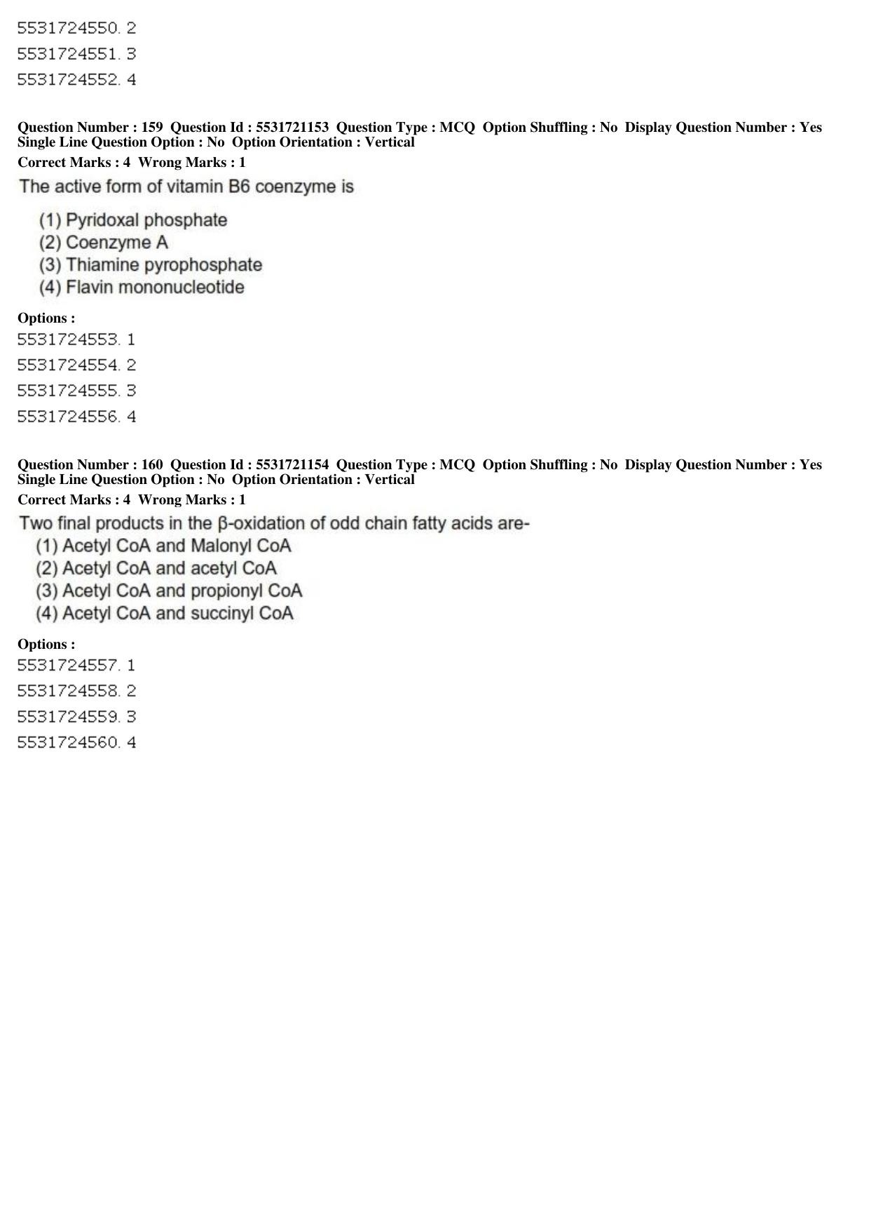 ICAR AIEEA PG 2019 ANIMAL BIOTECHNOLOGY Question Paper - Page 50