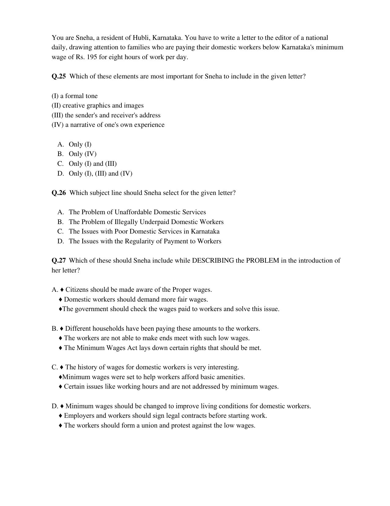 CBSE Class 10 English (Language & Literature) Practice Questions 2021-22 - Page 10