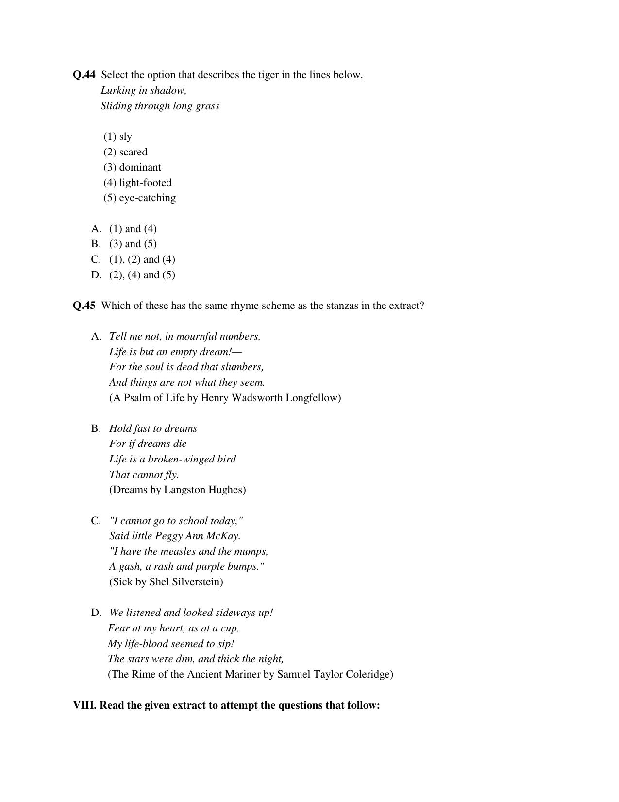 CBSE Class 10 English (Language & Literature) Practice Questions 2021-22 - Page 15