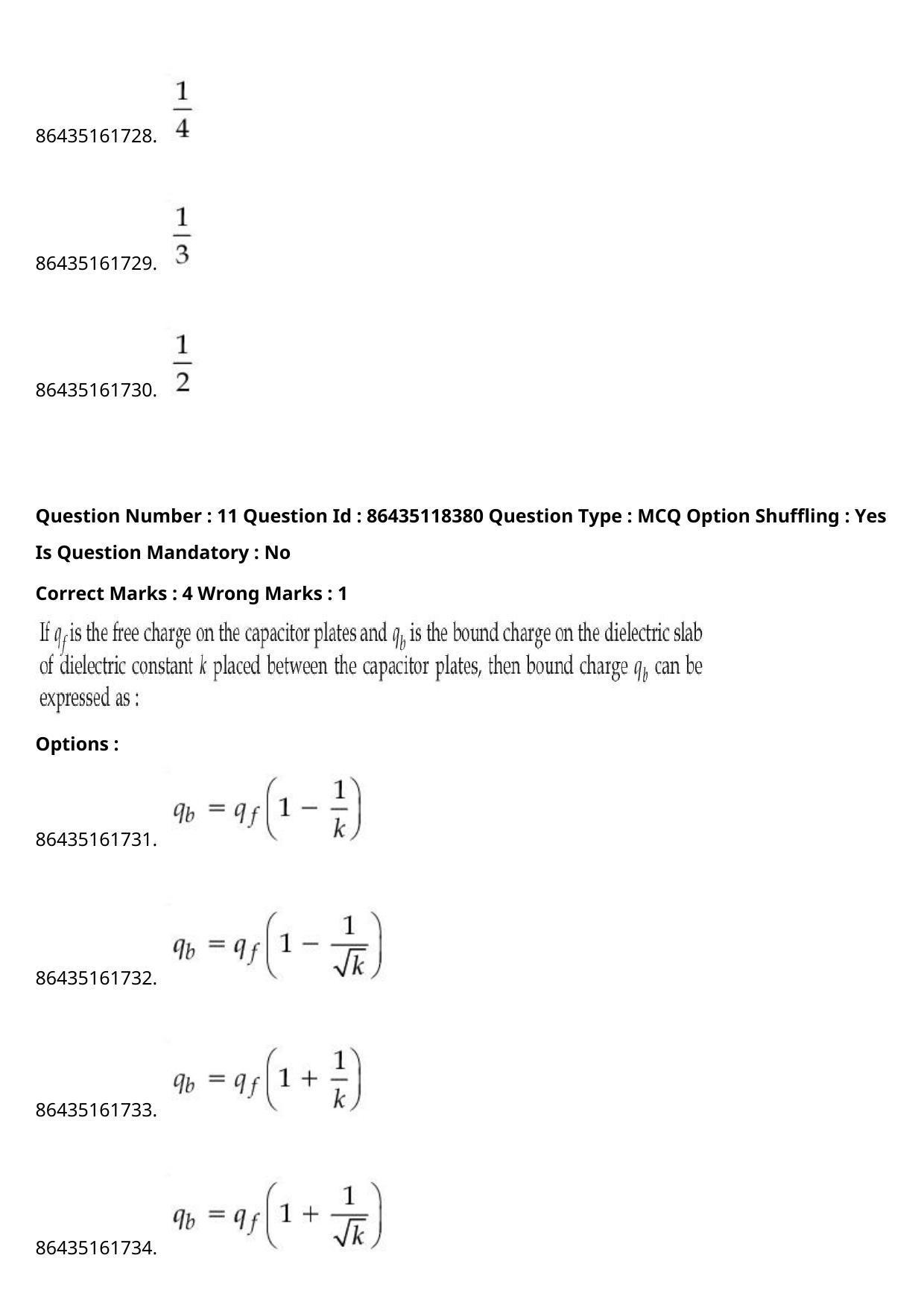 JEE Mains 2021: BTech	(Shift 2) 25-07-2021 Question Paper - Page 8