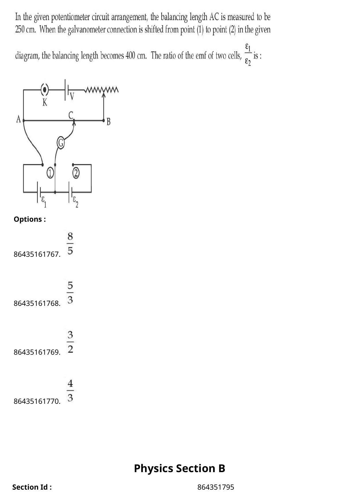 JEE Mains 2021: BTech	(Shift 2) 25-07-2021 Question Paper - Page 15