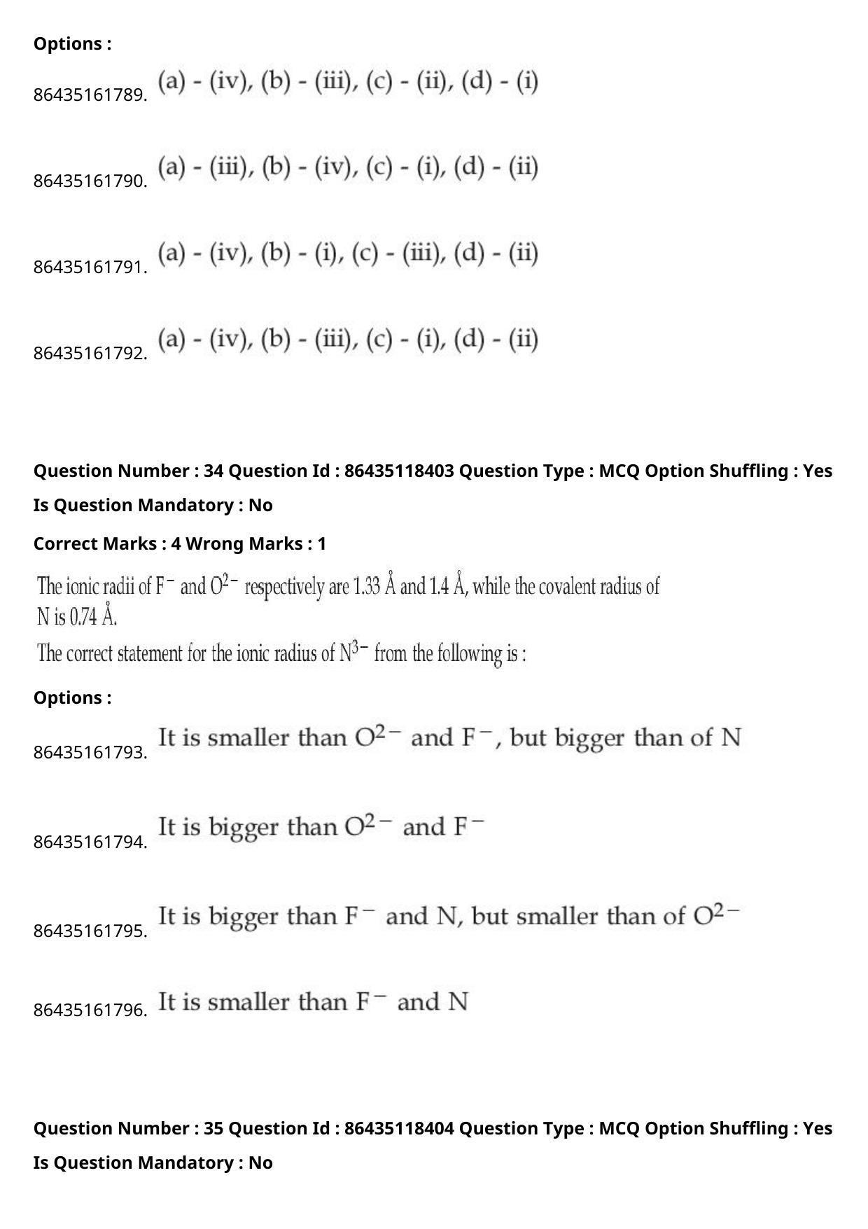 JEE Mains 2021: BTech	(Shift 2) 25-07-2021 Question Paper - Page 23