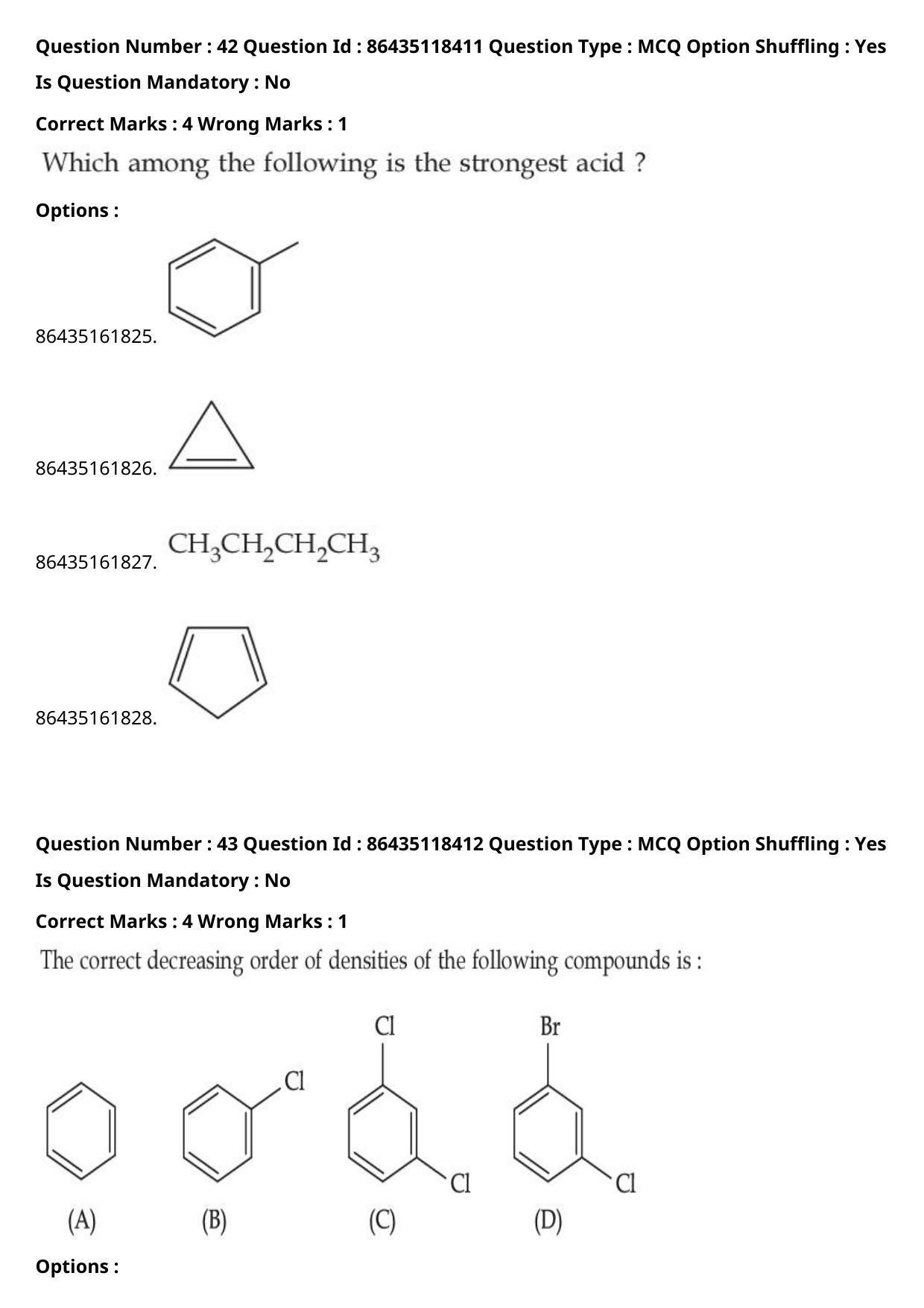 JEE Mains 2021: BTech	(Shift 2) 25-07-2021 Question Paper - Page 28