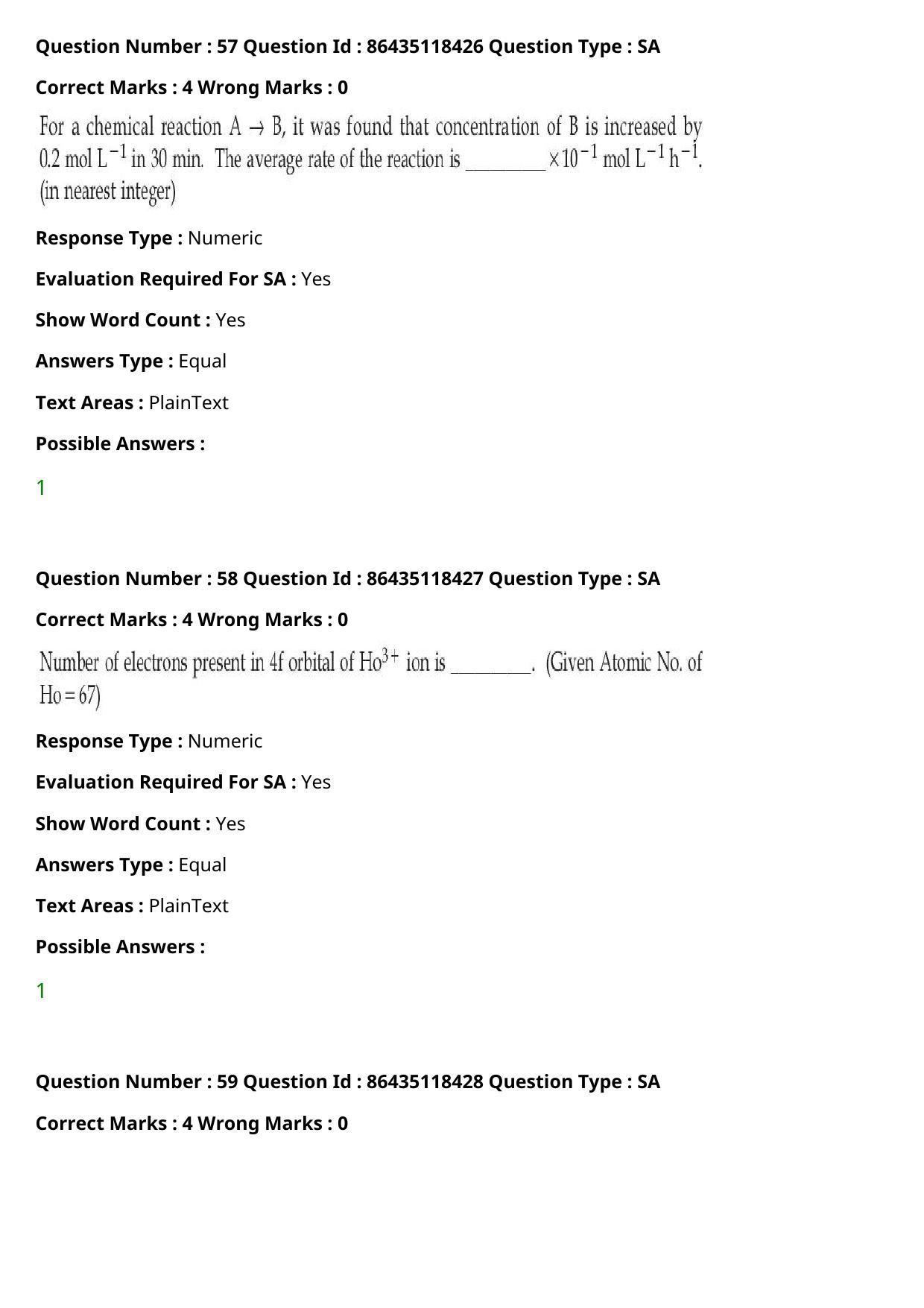 JEE Mains 2021: BTech	(Shift 2) 25-07-2021 Question Paper - Page 38