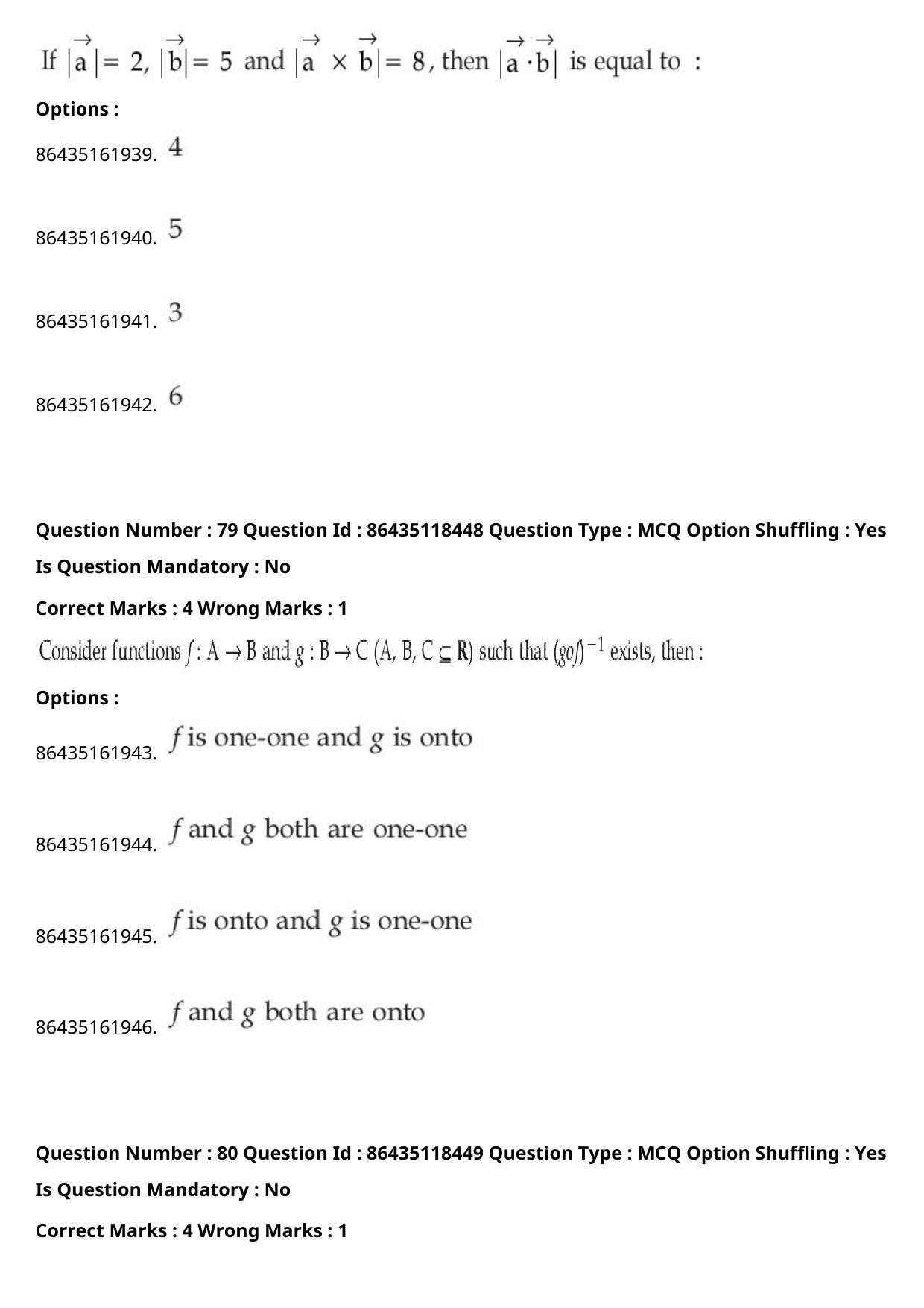 JEE Mains 2021: BTech	(Shift 2) 25-07-2021 Question Paper - Page 50