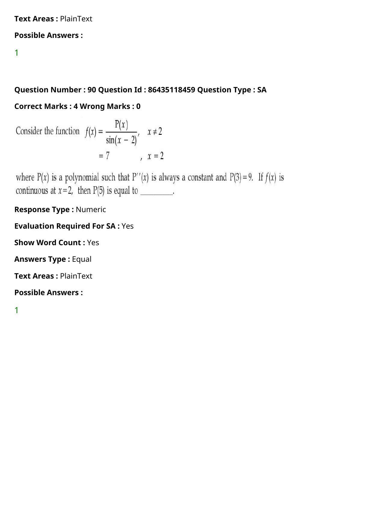 JEE Mains 2021: BTech	(Shift 2) 25-07-2021 Question Paper - Page 56