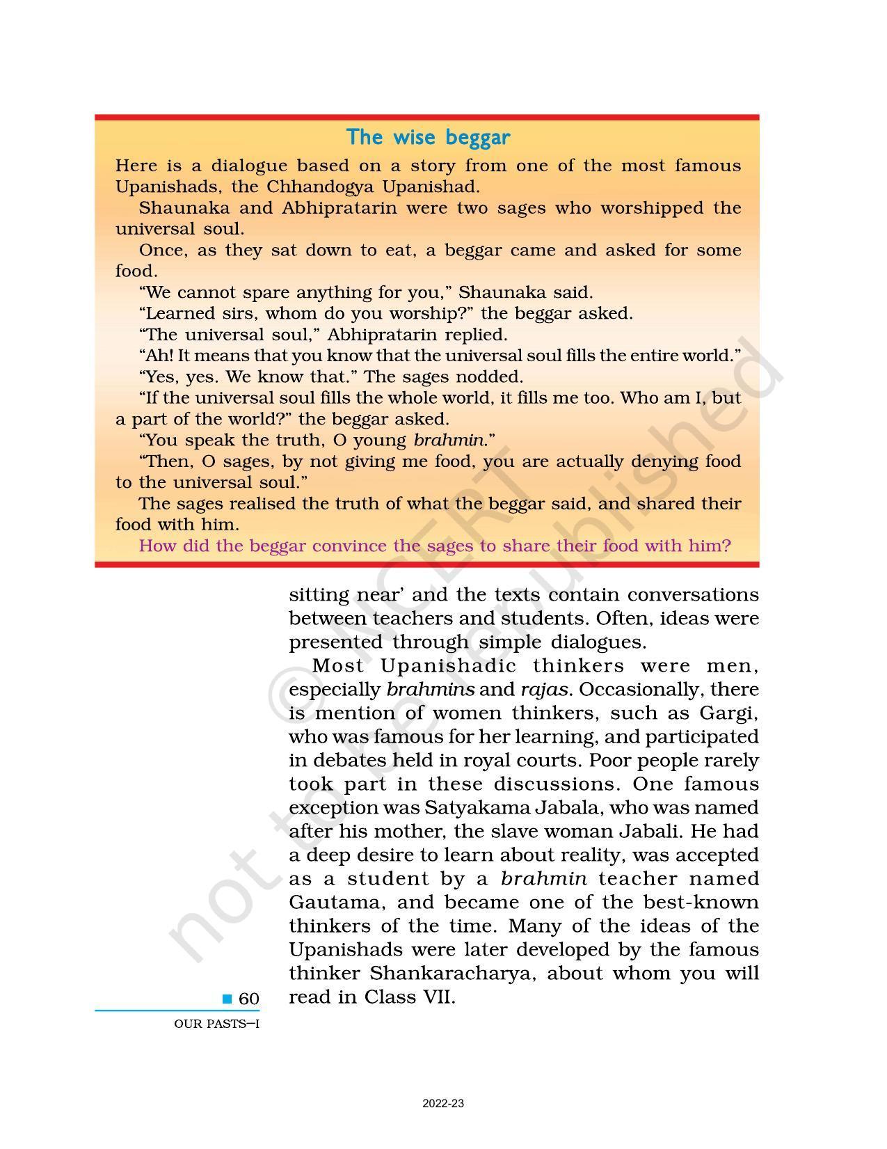 NCERT Book for Class 6 Social Science(History) : Chapter 6-Kingdoms, Kings and the Early Republic - Page 4