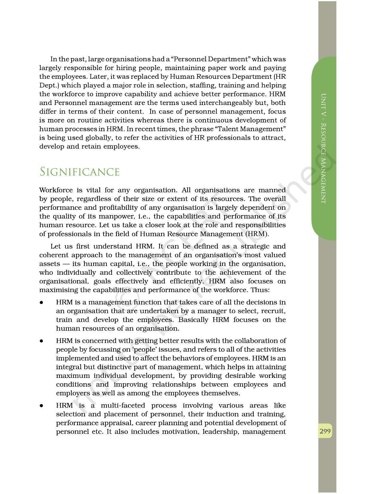 NCERT Book for Class 12 Home Science (Part -II) Chapter 16 Human Resource Management - Page 5