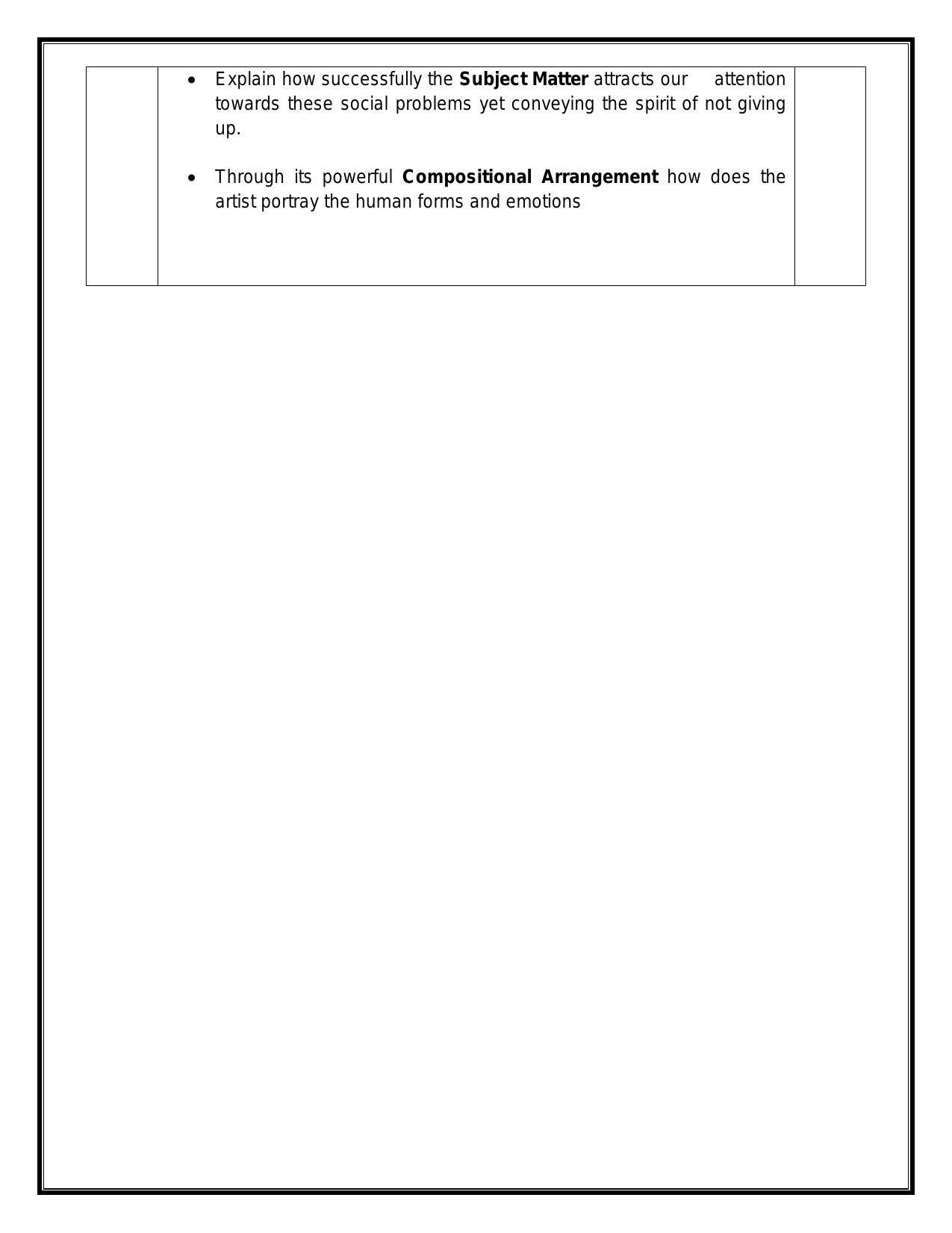 CBSE Class 12 Sculpture Sample Paper 2024 - Page 6