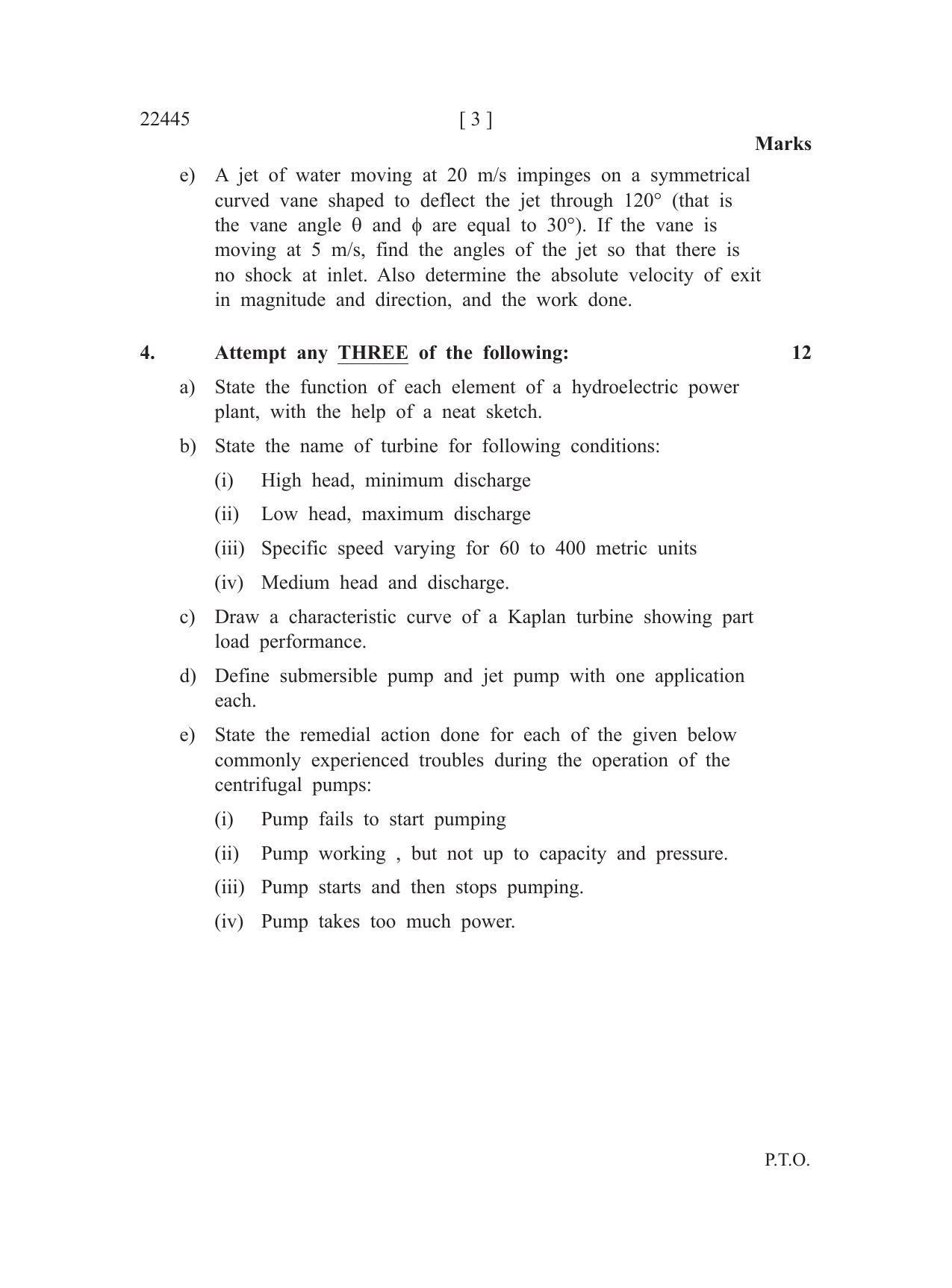 MSBTE Summer Question Paper 2019 - FMM - Page 3