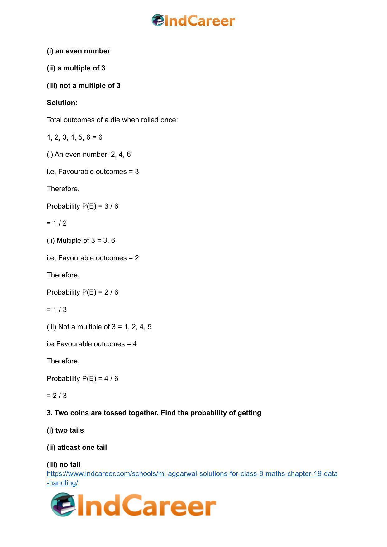 ML Aggarwal Solutions for Class 8 Maths Chapter 19- Data Handling - Page 27