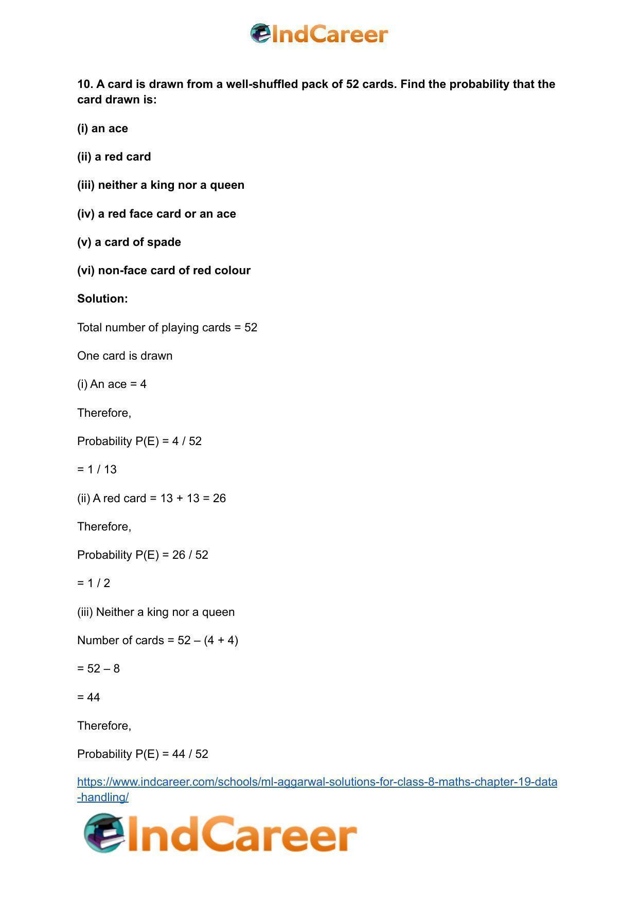 ML Aggarwal Solutions for Class 8 Maths Chapter 19- Data Handling - Page 34