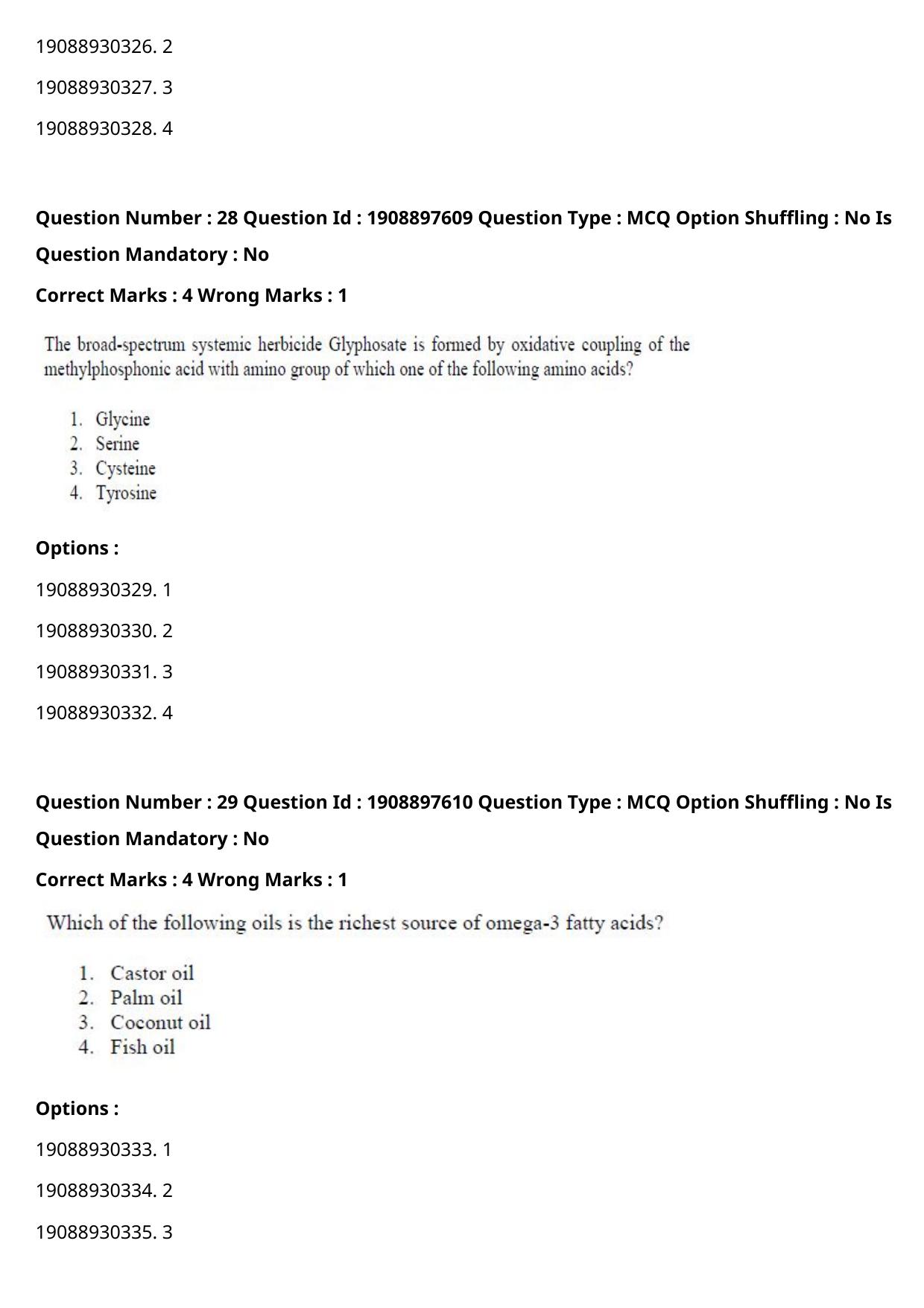 ICAR AIEEA PG 2021 PLANT BIOTECHNOLOGY Question Paper - Page 17