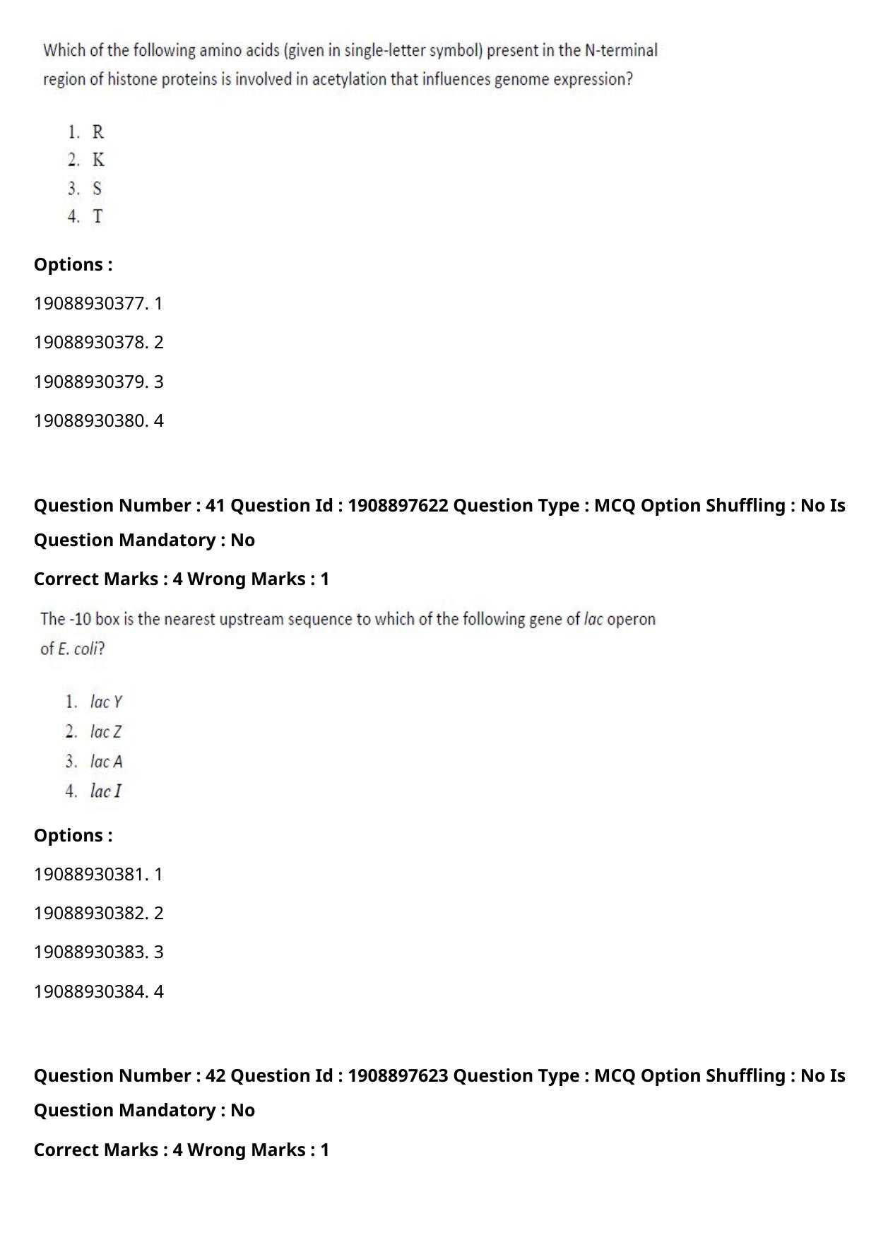 ICAR AIEEA PG 2021 PLANT BIOTECHNOLOGY Question Paper - Page 23