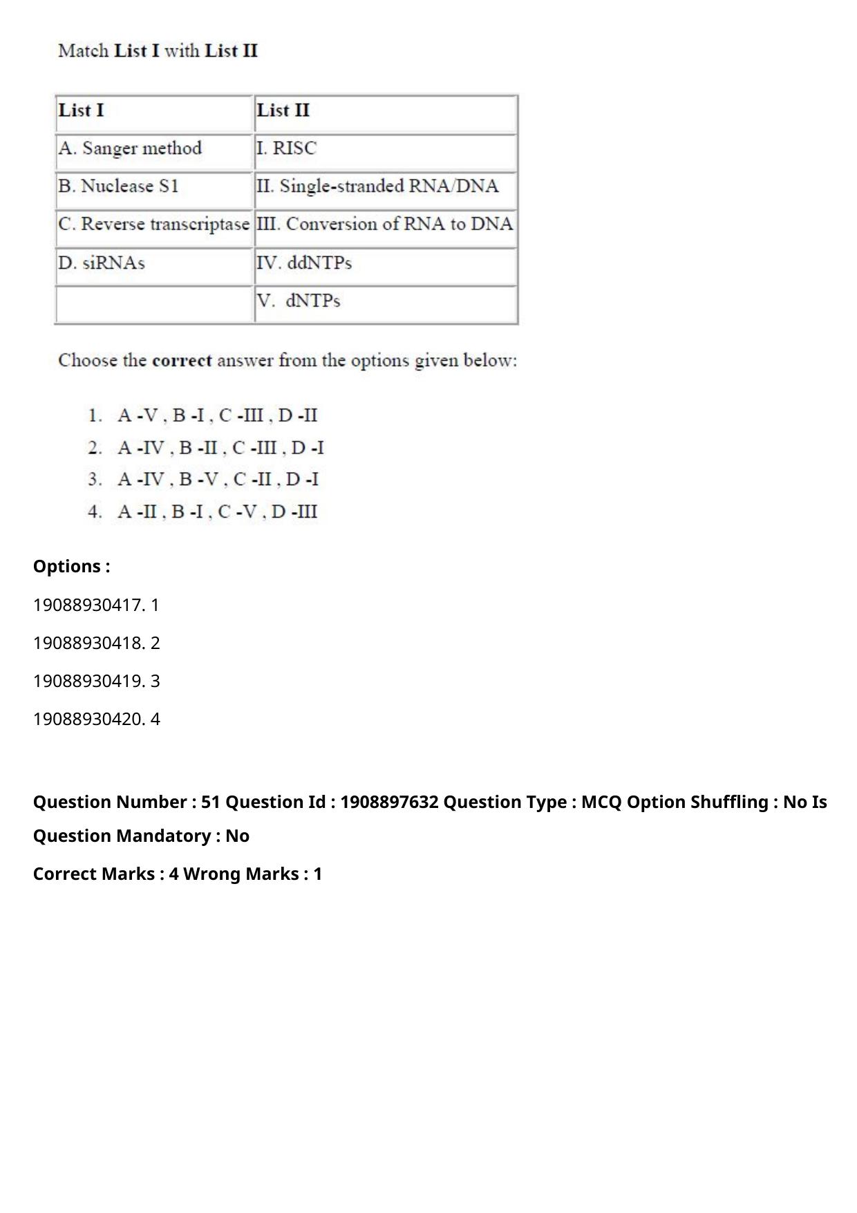 ICAR AIEEA PG 2021 PLANT BIOTECHNOLOGY Question Paper - Page 30