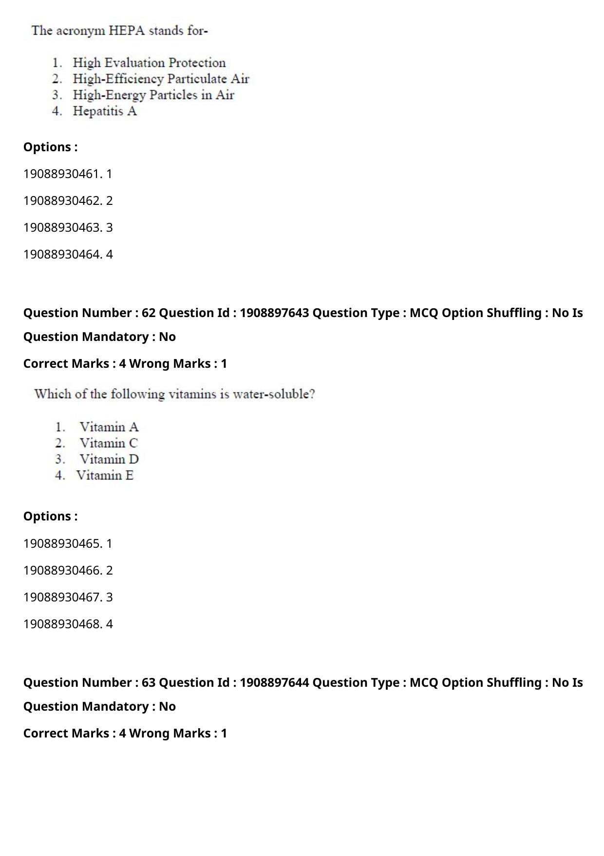 ICAR AIEEA PG 2021 PLANT BIOTECHNOLOGY Question Paper - Page 36