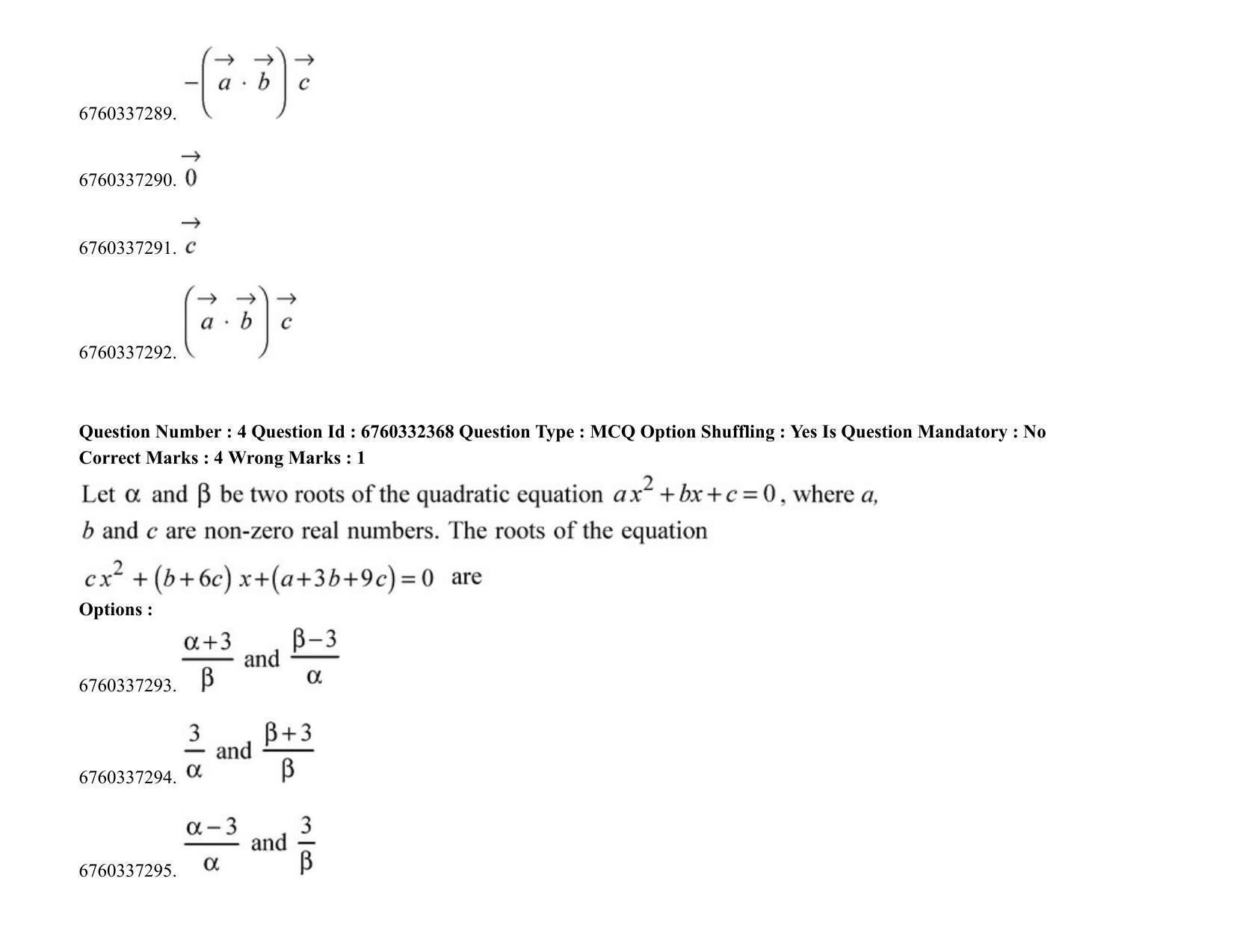 JEE Mains 2021: B.Arch English (Shift 2) 05-08-2021 Question Paper - Page 4
