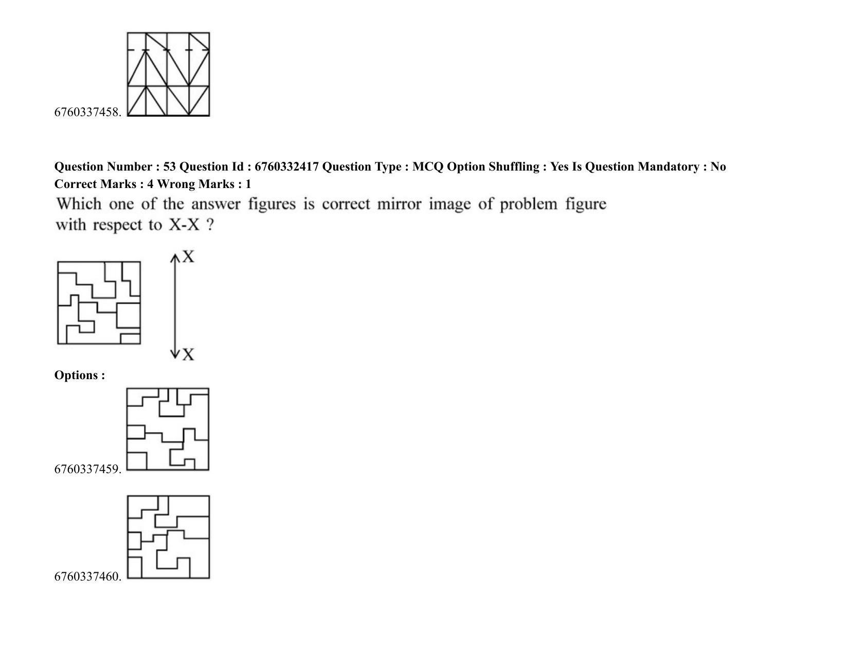 JEE Mains 2021: B.Arch English (Shift 2) 05-08-2021 Question Paper - Page 33