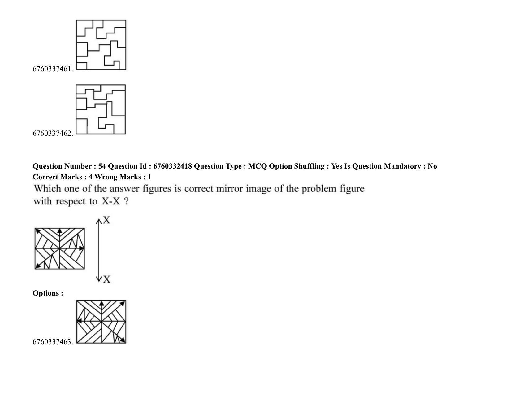 JEE Mains 2021: B.Arch English (Shift 2) 05-08-2021 Question Paper - Page 34