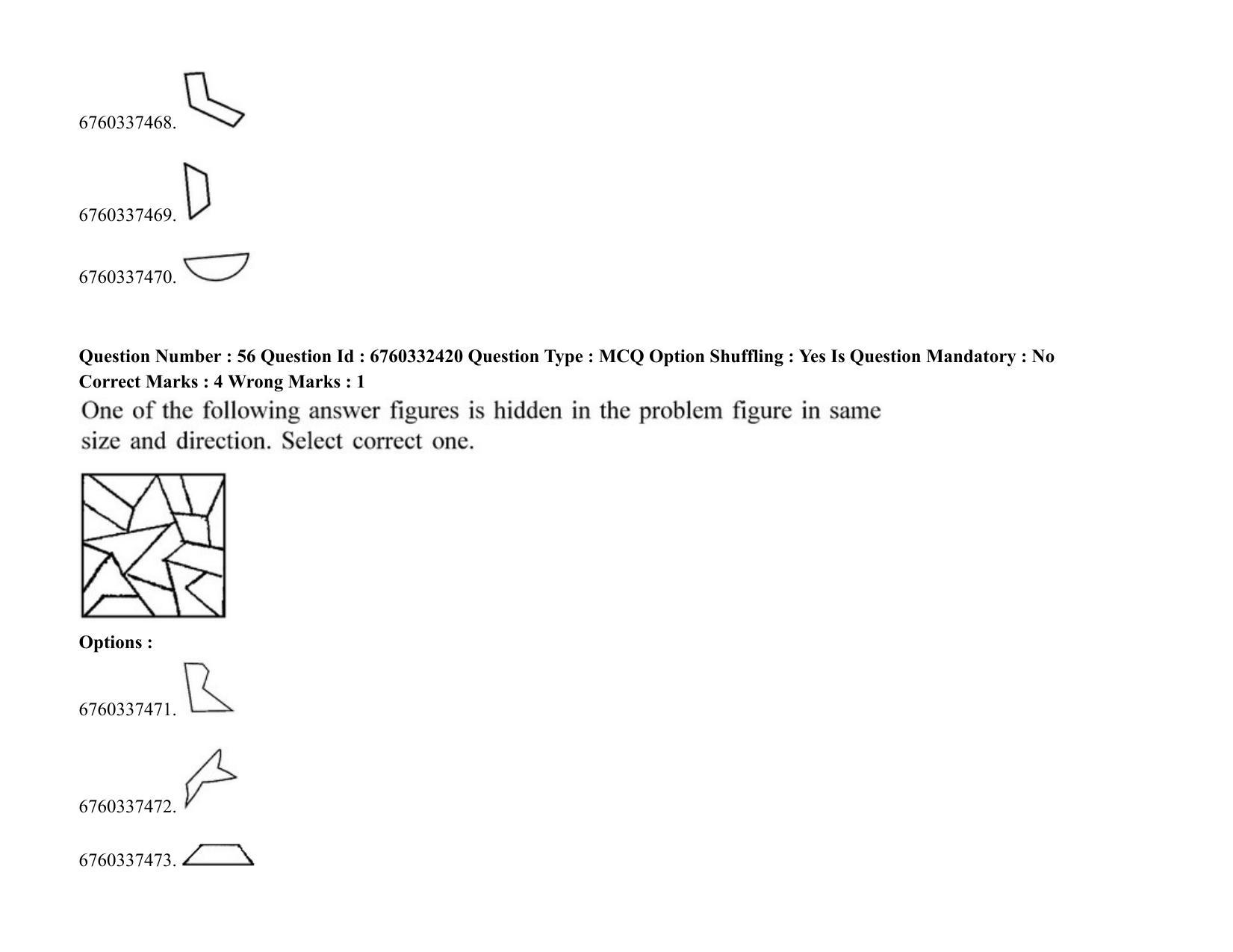 JEE Mains 2021: B.Arch English (Shift 2) 05-08-2021 Question Paper - Page 36