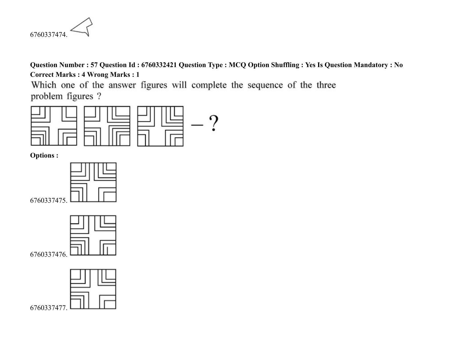 JEE Mains 2021: B.Arch English (Shift 2) 05-08-2021 Question Paper - Page 37