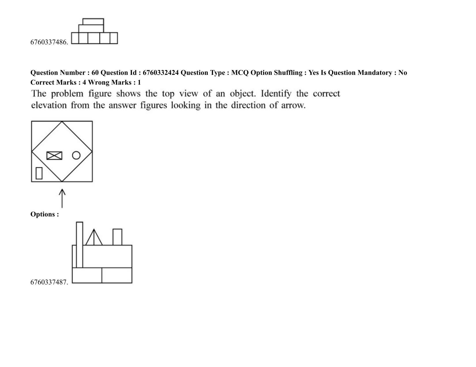 JEE Mains 2021: B.Arch English (Shift 2) 05-08-2021 Question Paper - Page 40