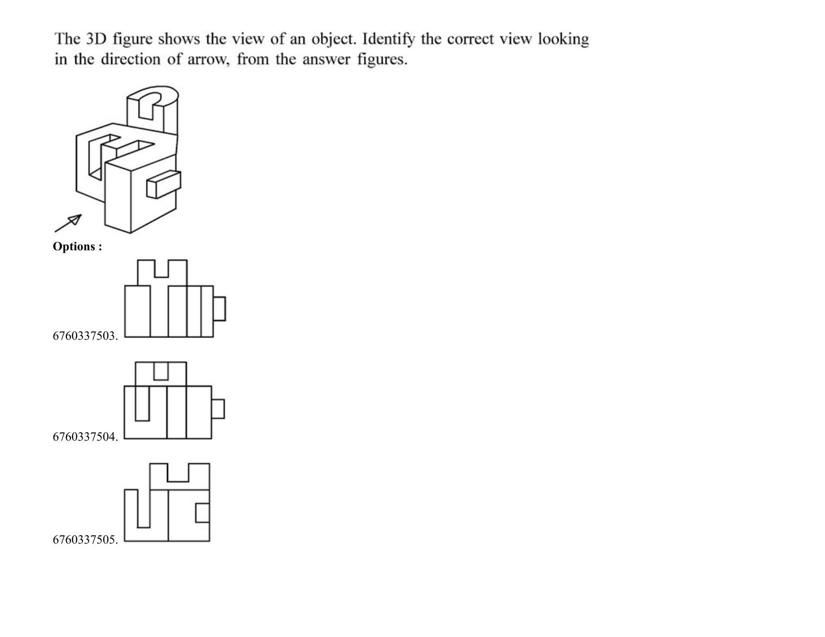 JEE Mains 2021: B.Arch English (Shift 2) 05-08-2021 Question Paper - Page 46