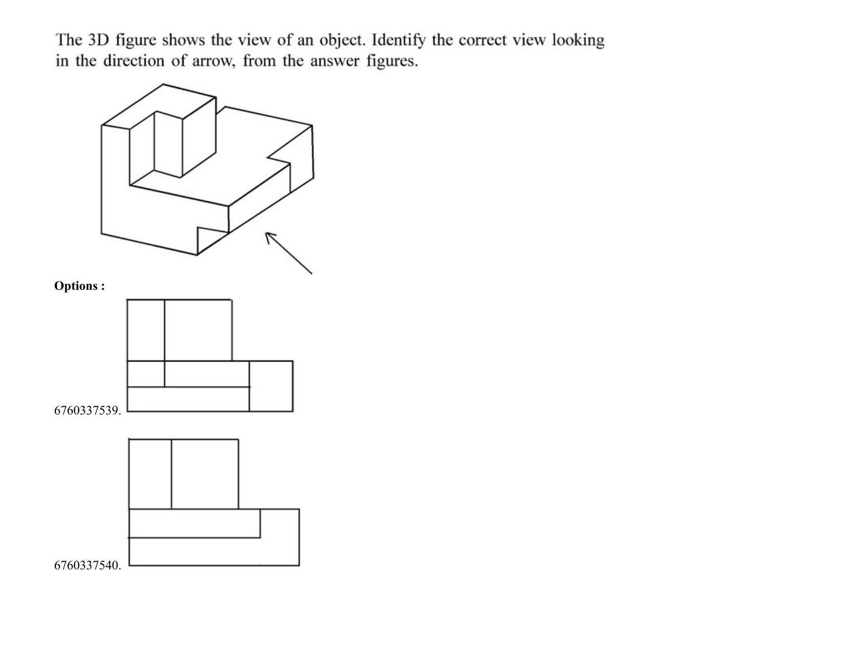 JEE Mains 2021: B.Arch English (Shift 2) 05-08-2021 Question Paper - Page 60