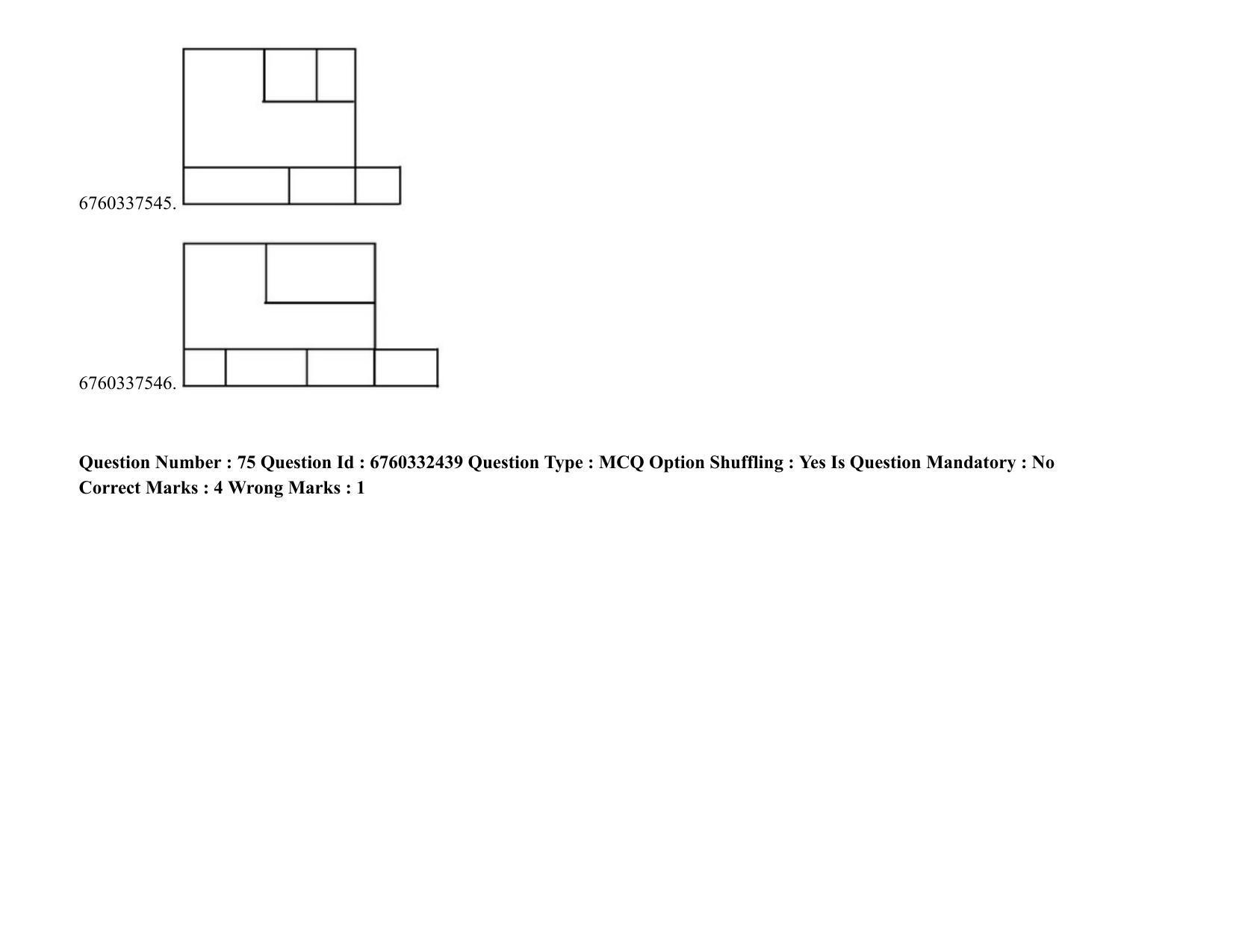 JEE Mains 2021: B.Arch English (Shift 2) 05-08-2021 Question Paper - Page 63