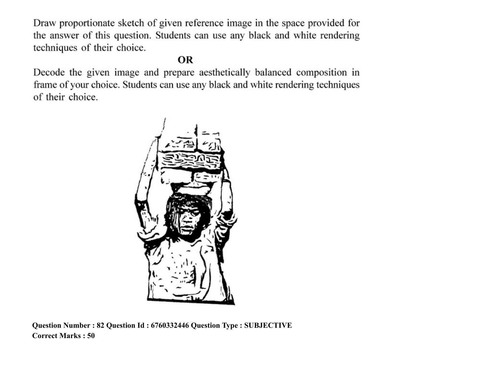 JEE Mains 2021: B.Arch English (Shift 2) 05-08-2021 Question Paper - Page 72