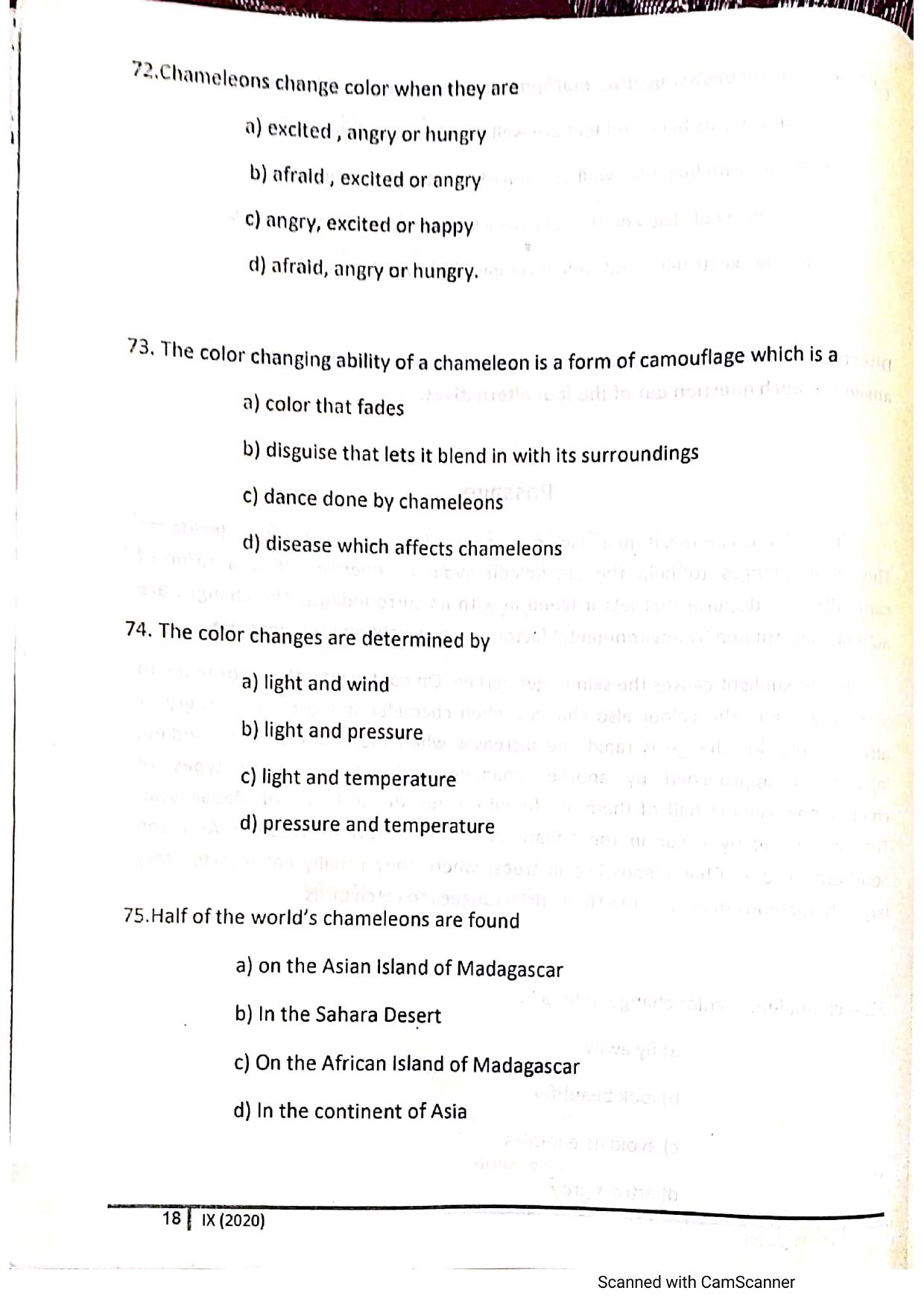 JKSSEE 2020 Class 9 Question Paper - Page 17
