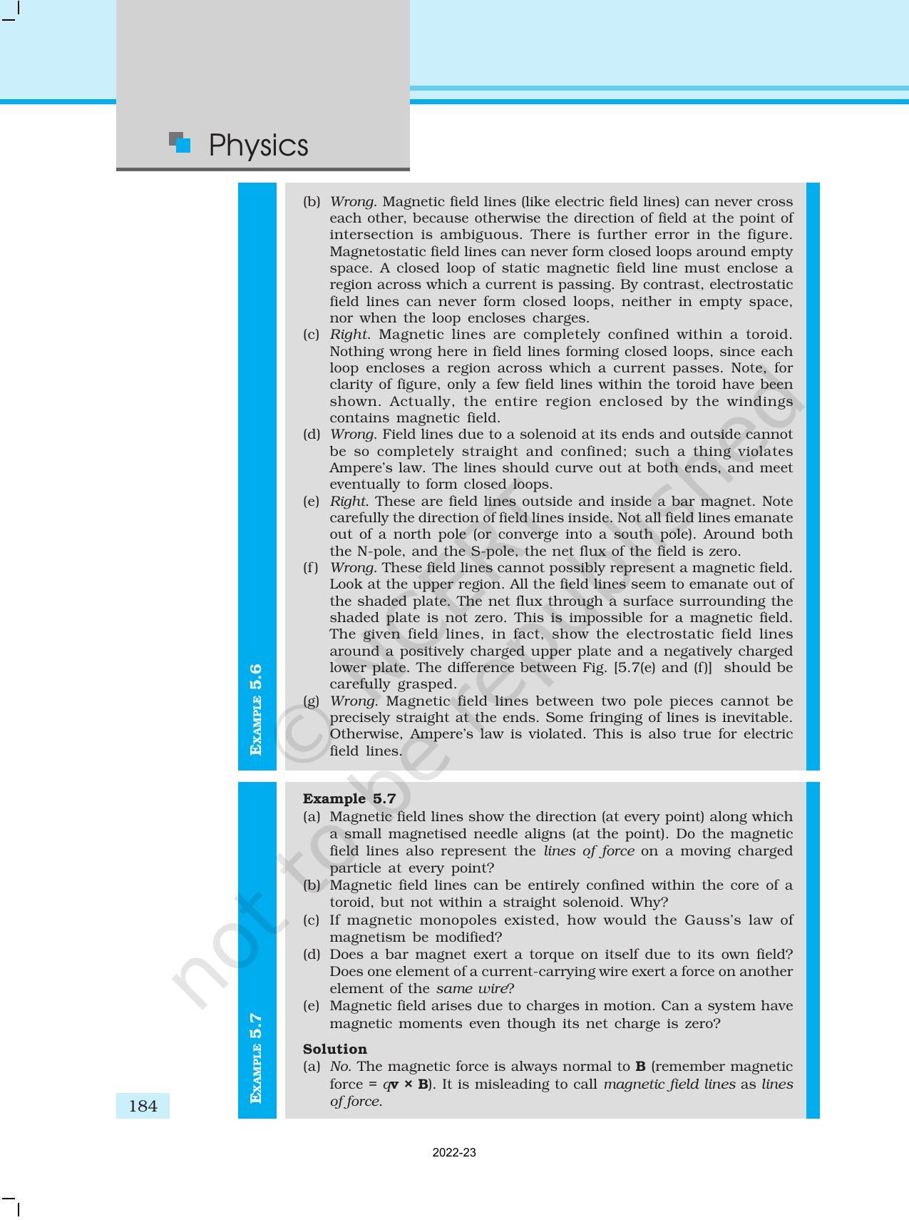 NCERT Book for Class 12 Physics Chapter 5 Magnetism and Matter - Page 12