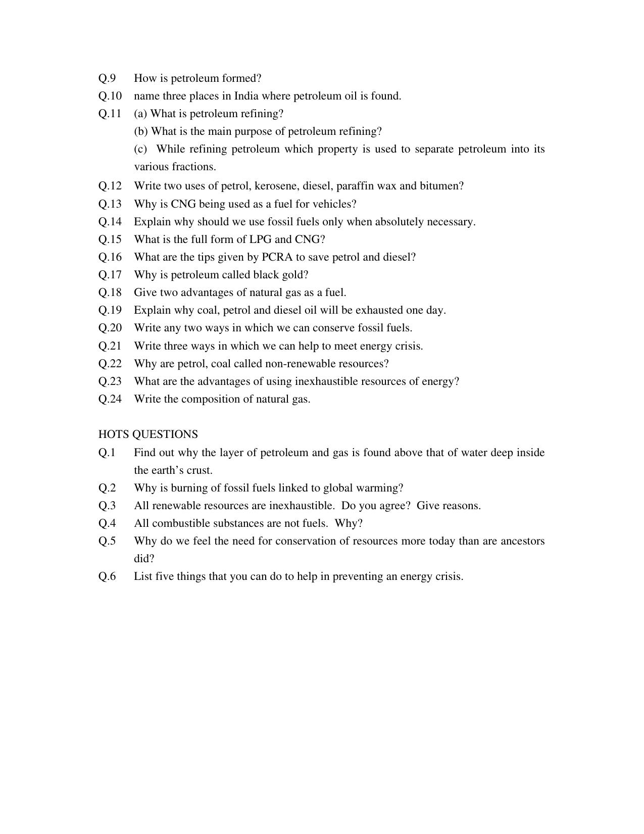 CBSE Worksheets for Class 8 Science Assignment 8 - Page 2