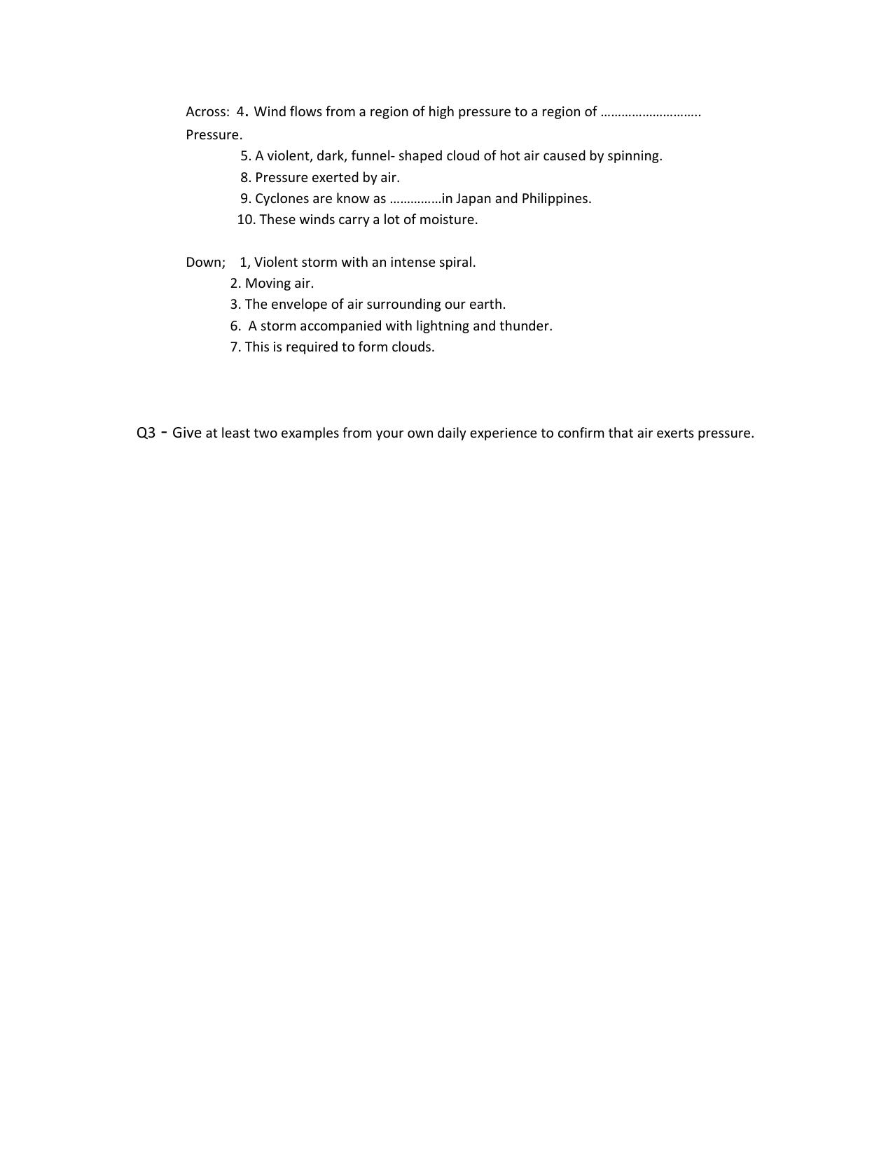 CBSE Worksheets for Class 7 Science Assignment 12 - Page 2