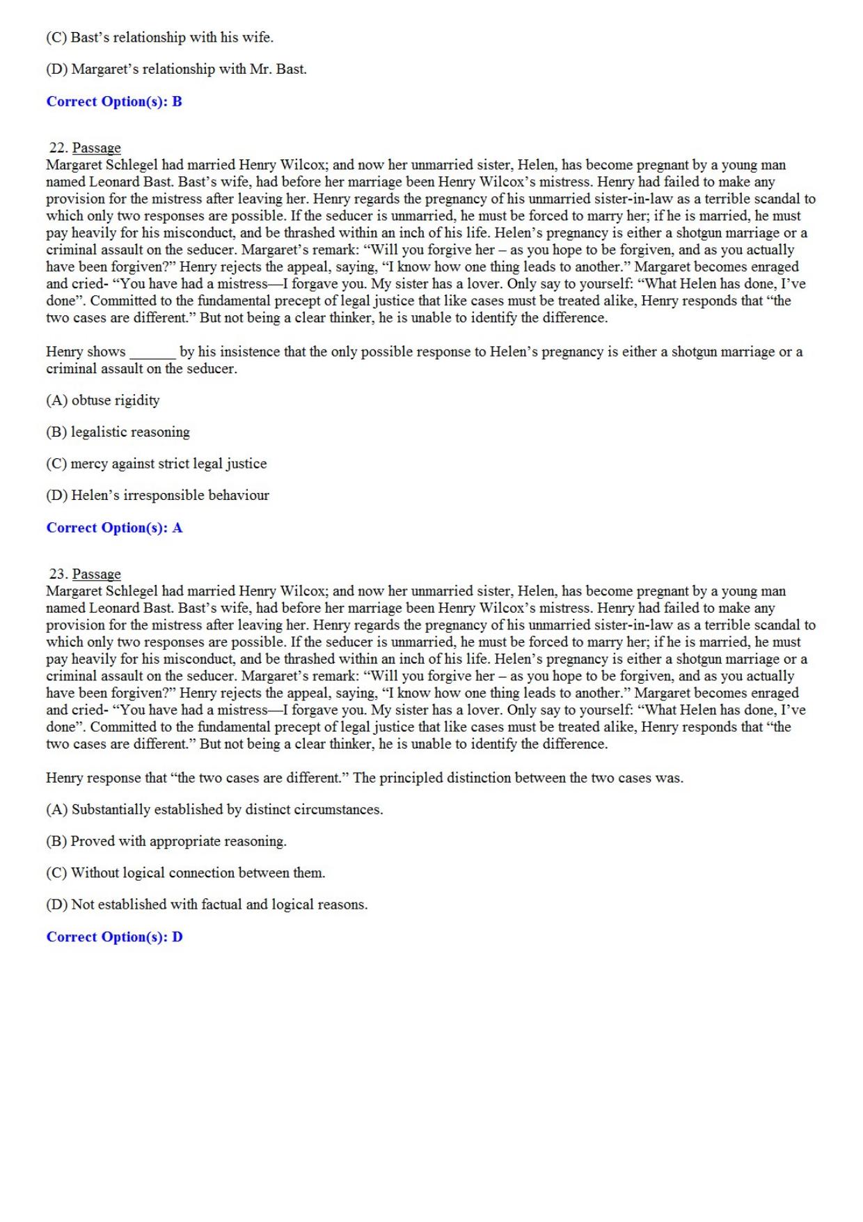 IIULET 2022 UG Question Paper - Page 19