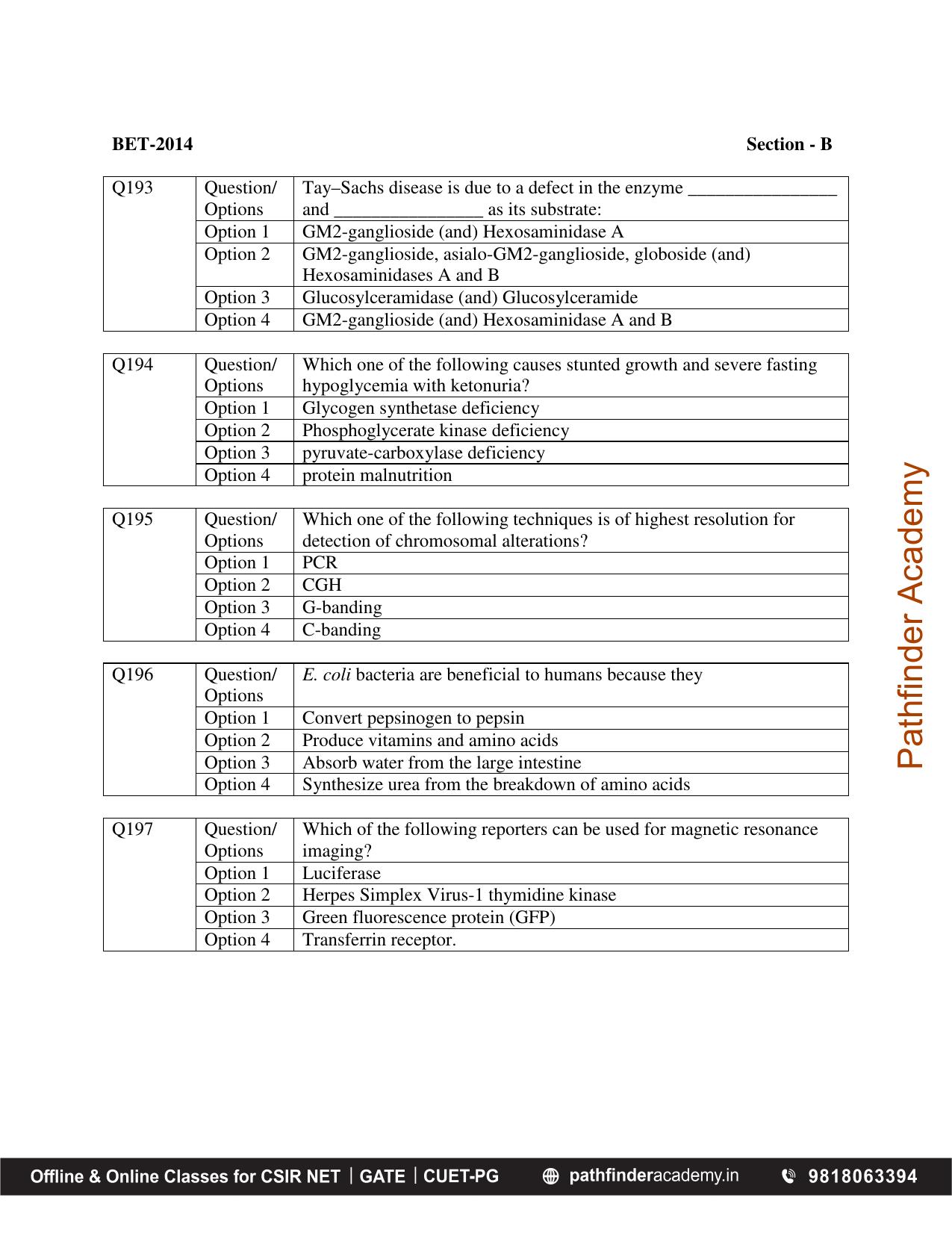 BET 2014 Question Paper - Page 42