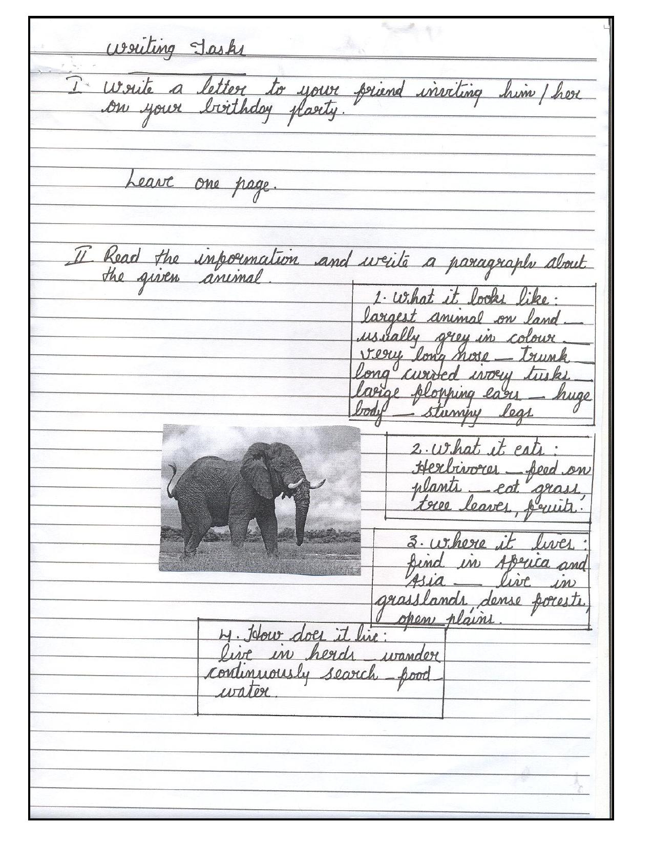 Worksheet for Class 3 English Birbal’s Khichdi Assignment - Page 1