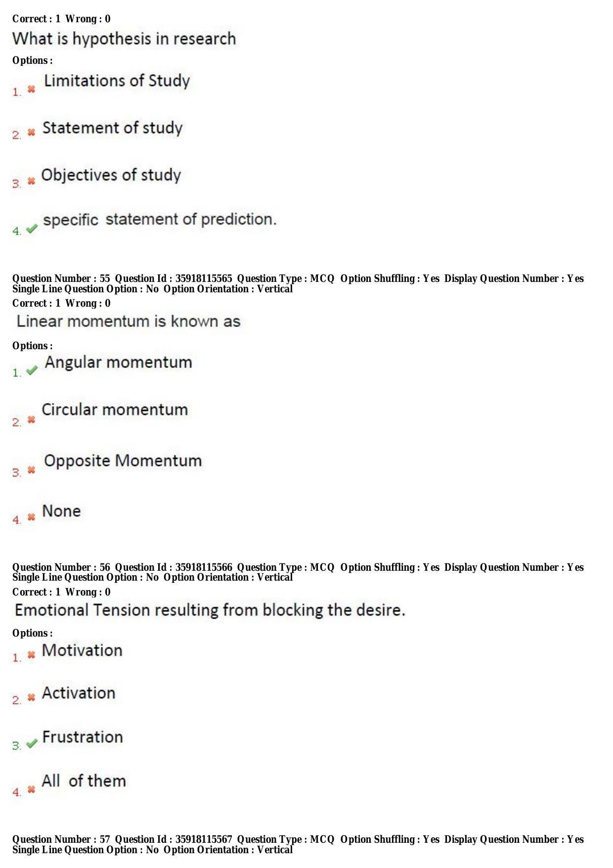 TS CPGET 2018 M.P.Ed. (Shift 3) Question Paper with Answer Key - Page 20