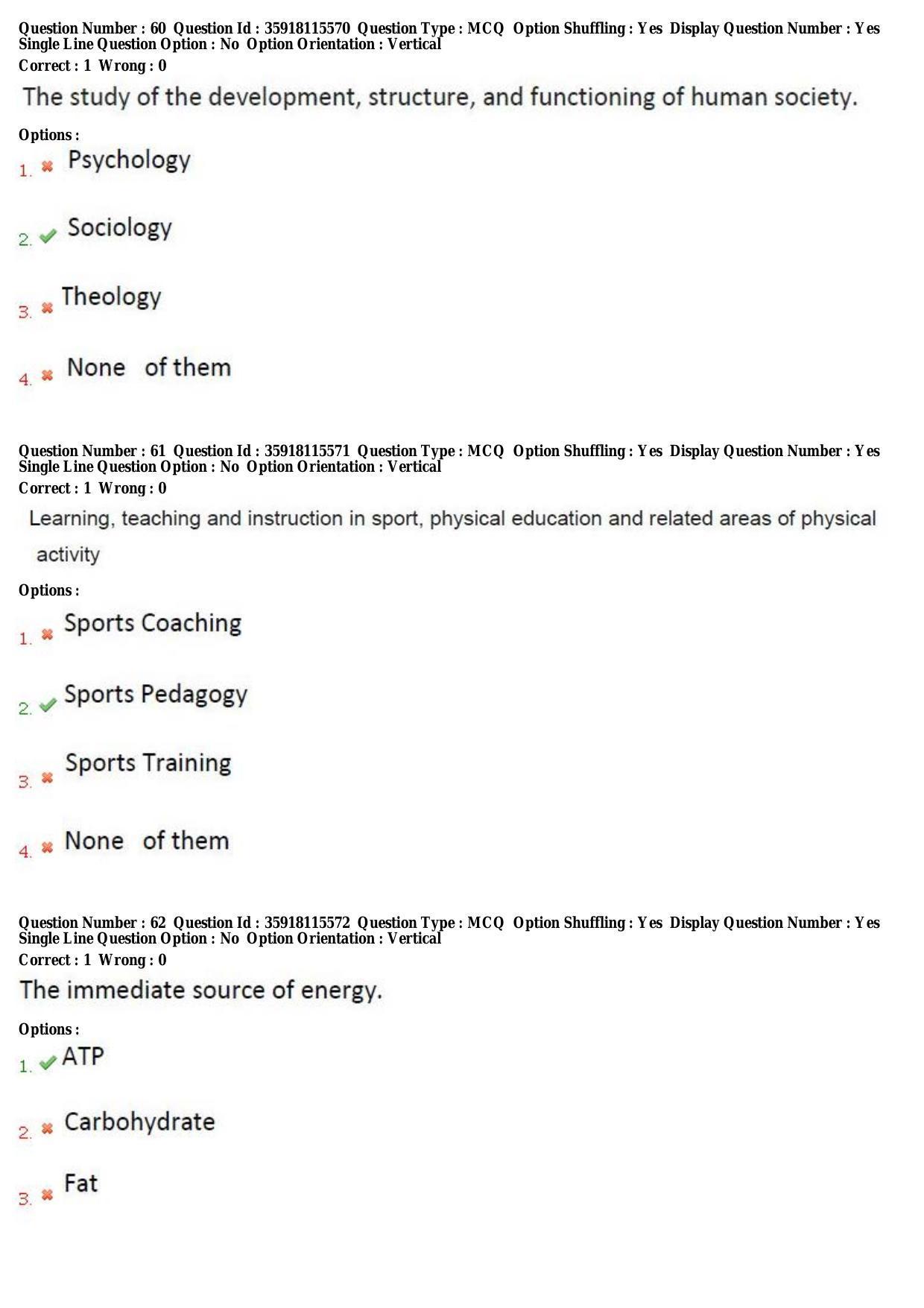 TS CPGET 2018 M.P.Ed. (Shift 3) Question Paper with Answer Key - Page 22